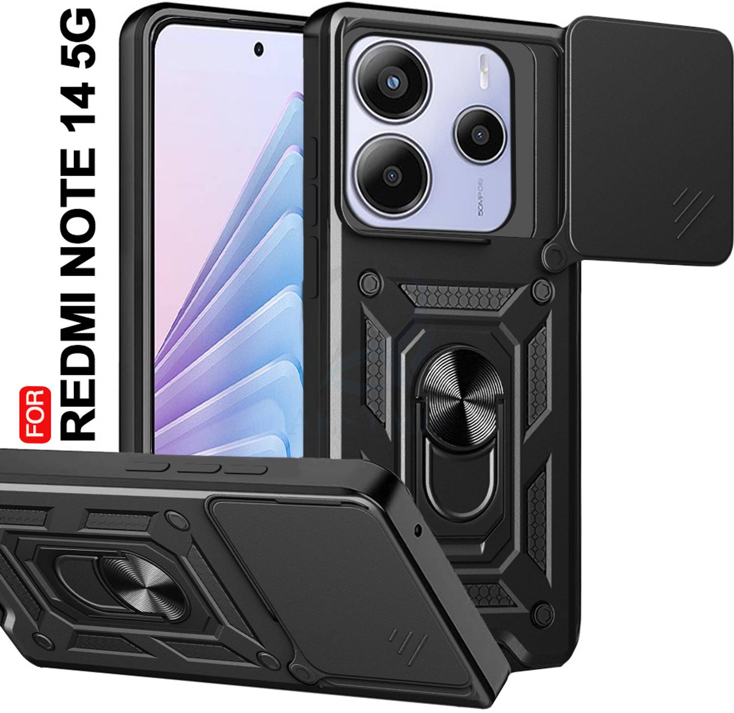 AESTMO Back Cover for Redmi Note 14 5G
