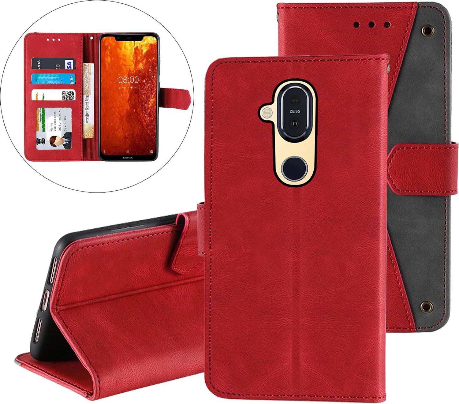 Autofocus Back Cover for Nokia 8.1