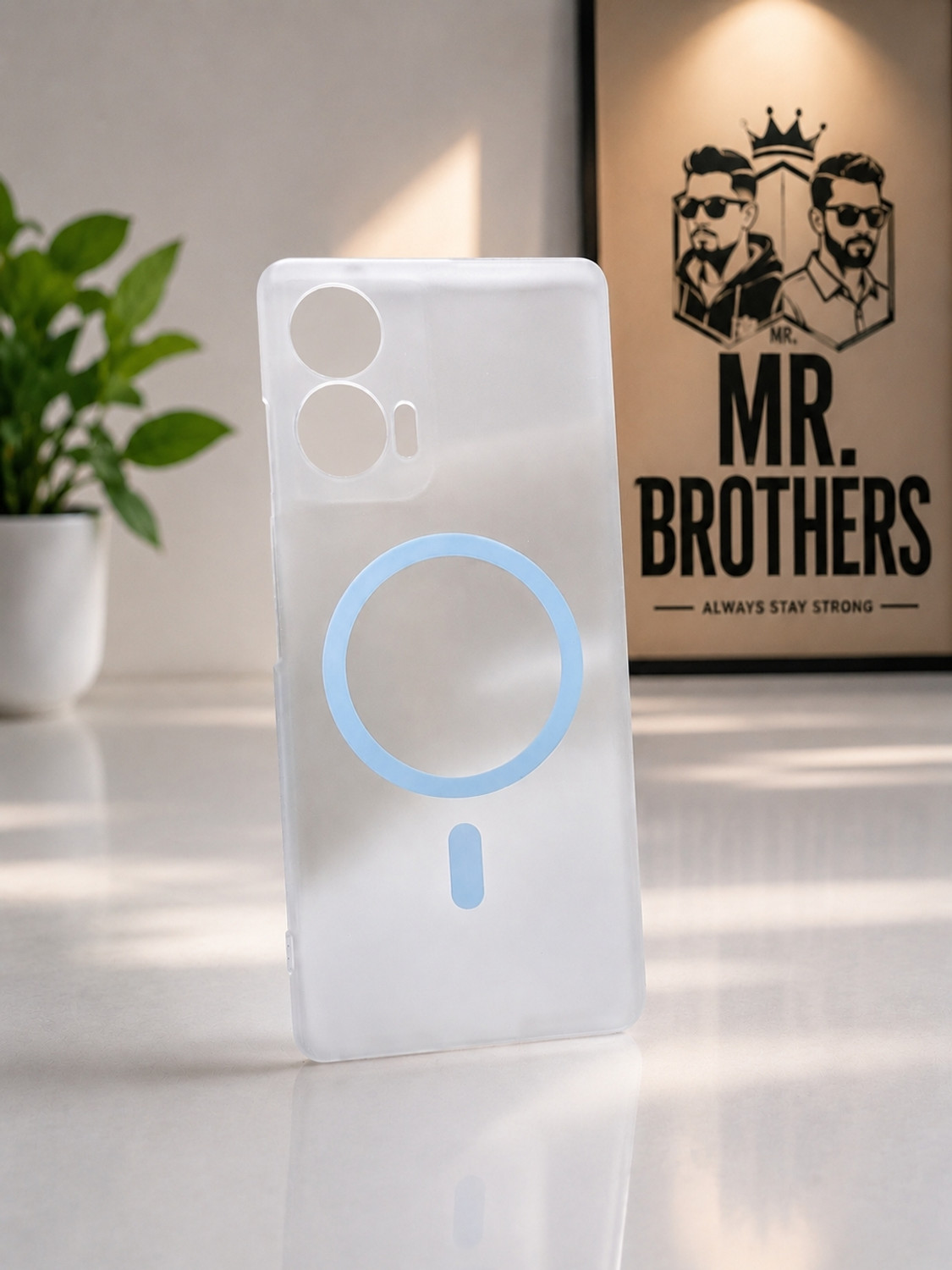 Image of MR BROTHERS Back Cover for MOTOROLA G85 5G