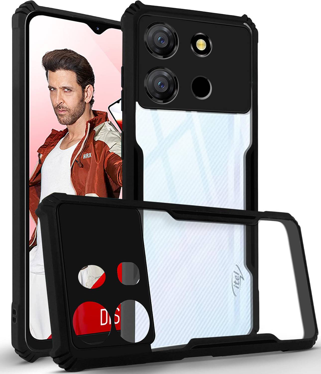 BOZTI Back Cover for Itel A60