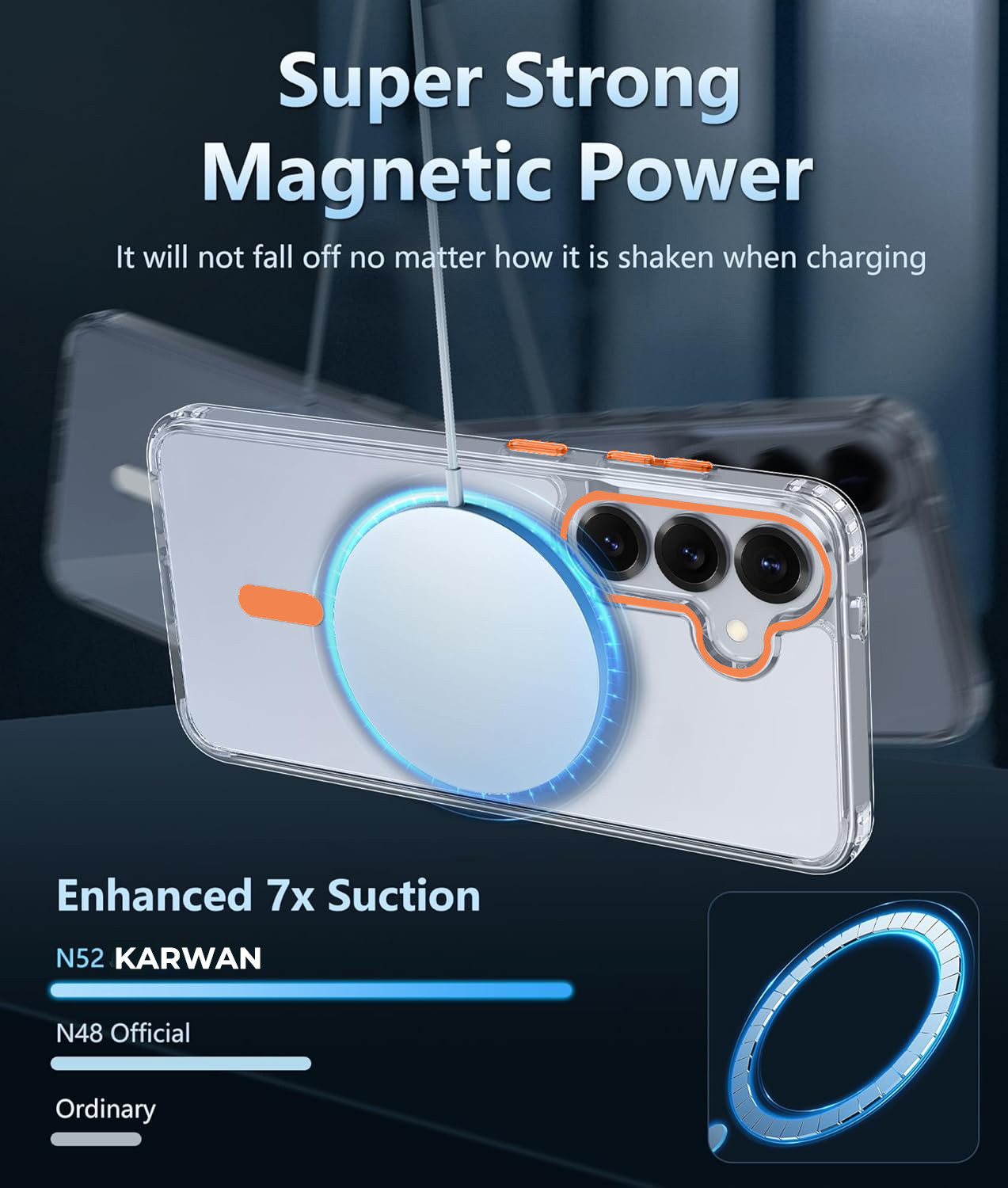 Image of KARWAN Back Cover for Samsung Galaxy S24