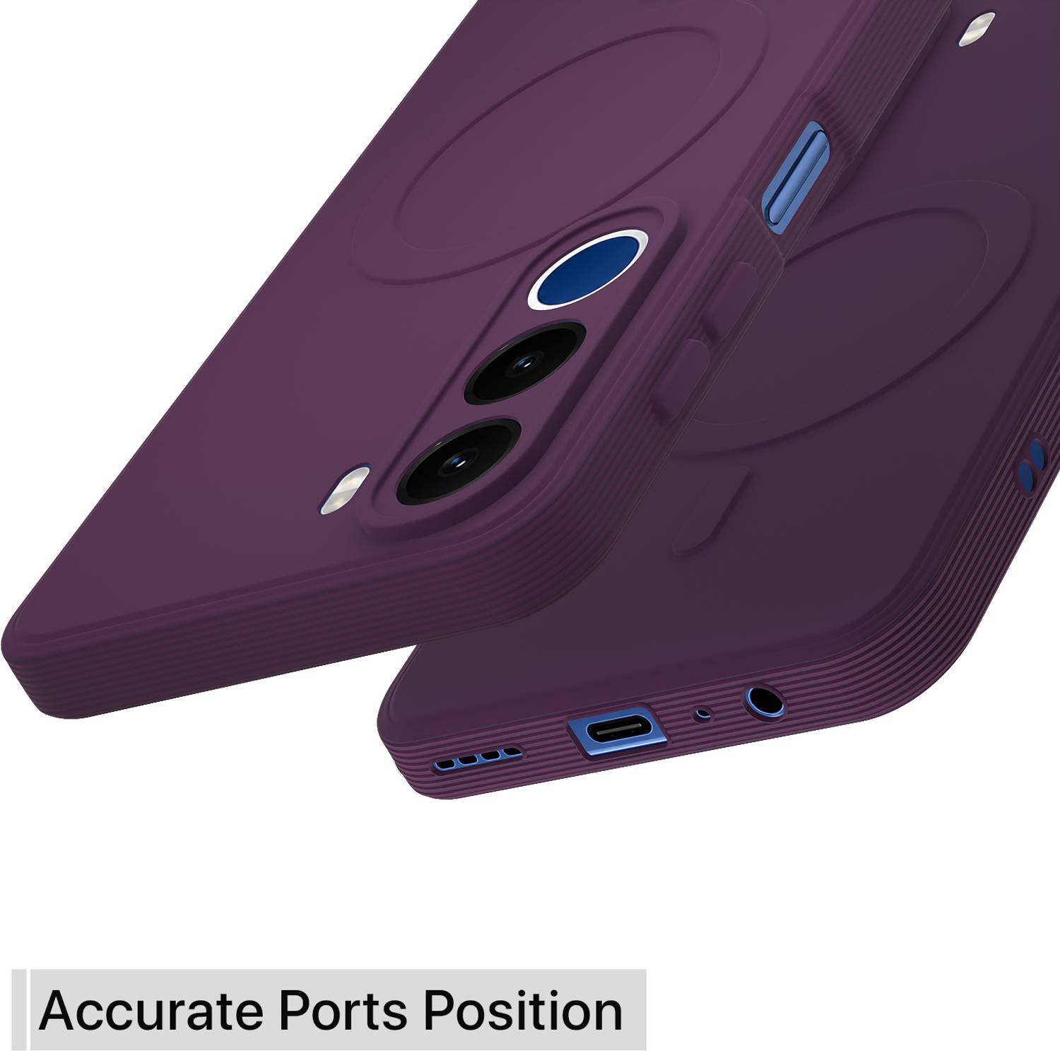 GLOBAL NOMAD Back Cover for Realme C100x Purple - Image 4