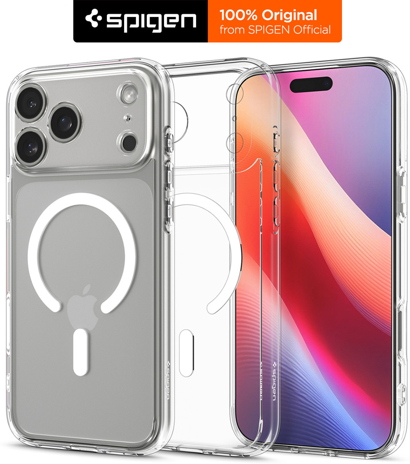 Image of Spigen Ultra Hybrid MagFit Back Cover for iPhone 17 Pro