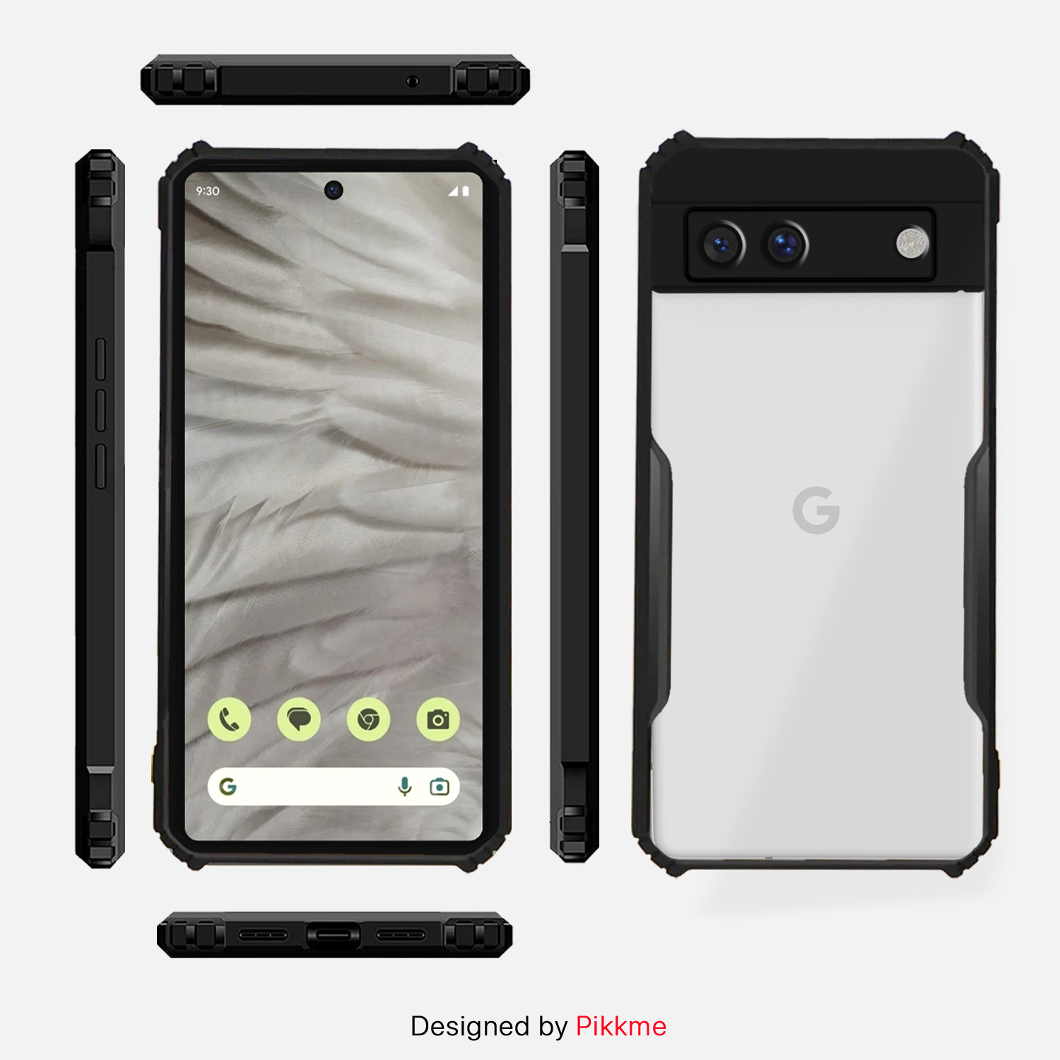 Image of Pikkme Back Cover for Google Pixel 7a