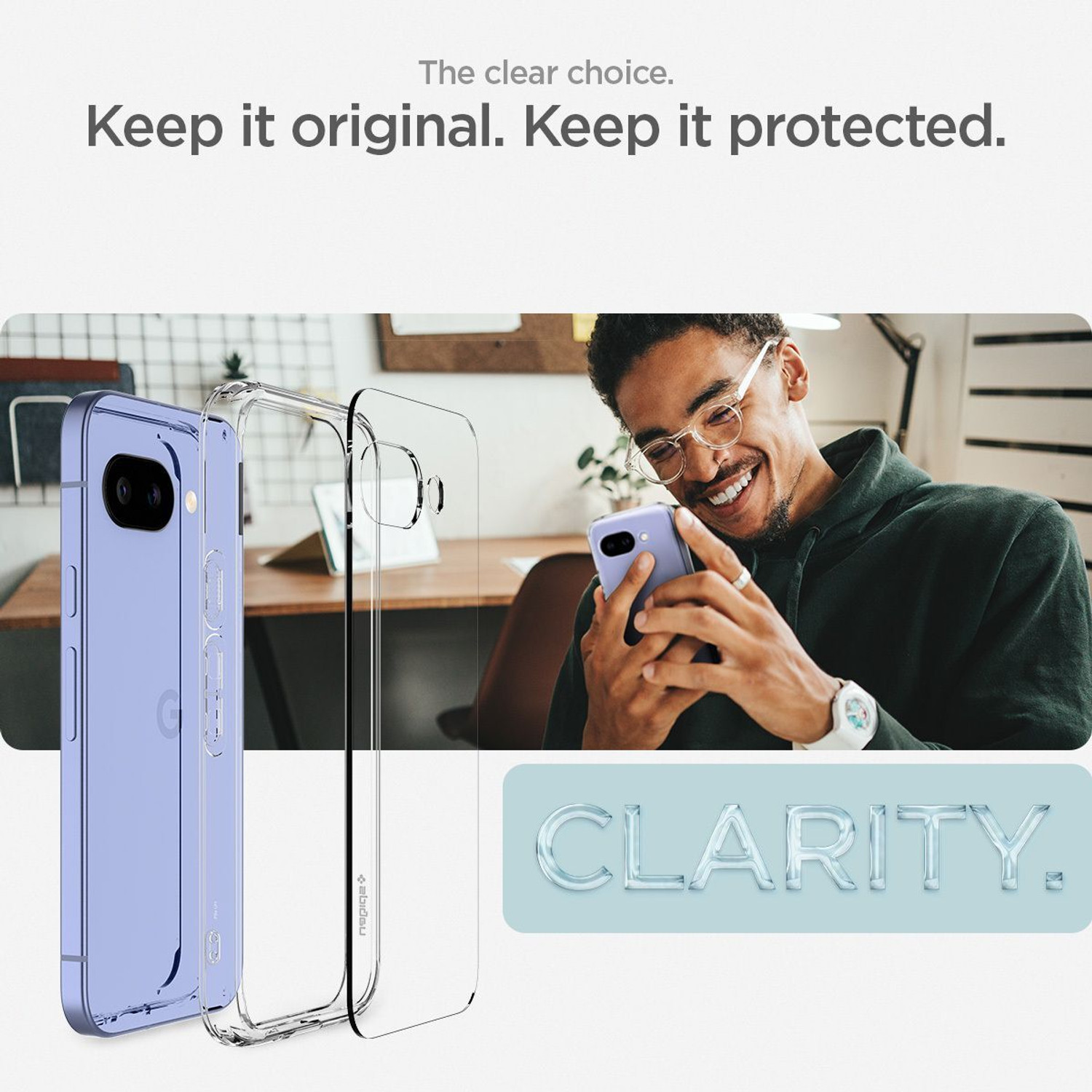 Image of Spigen Ultra Hybrid Back Cover for Google Pixel 9a