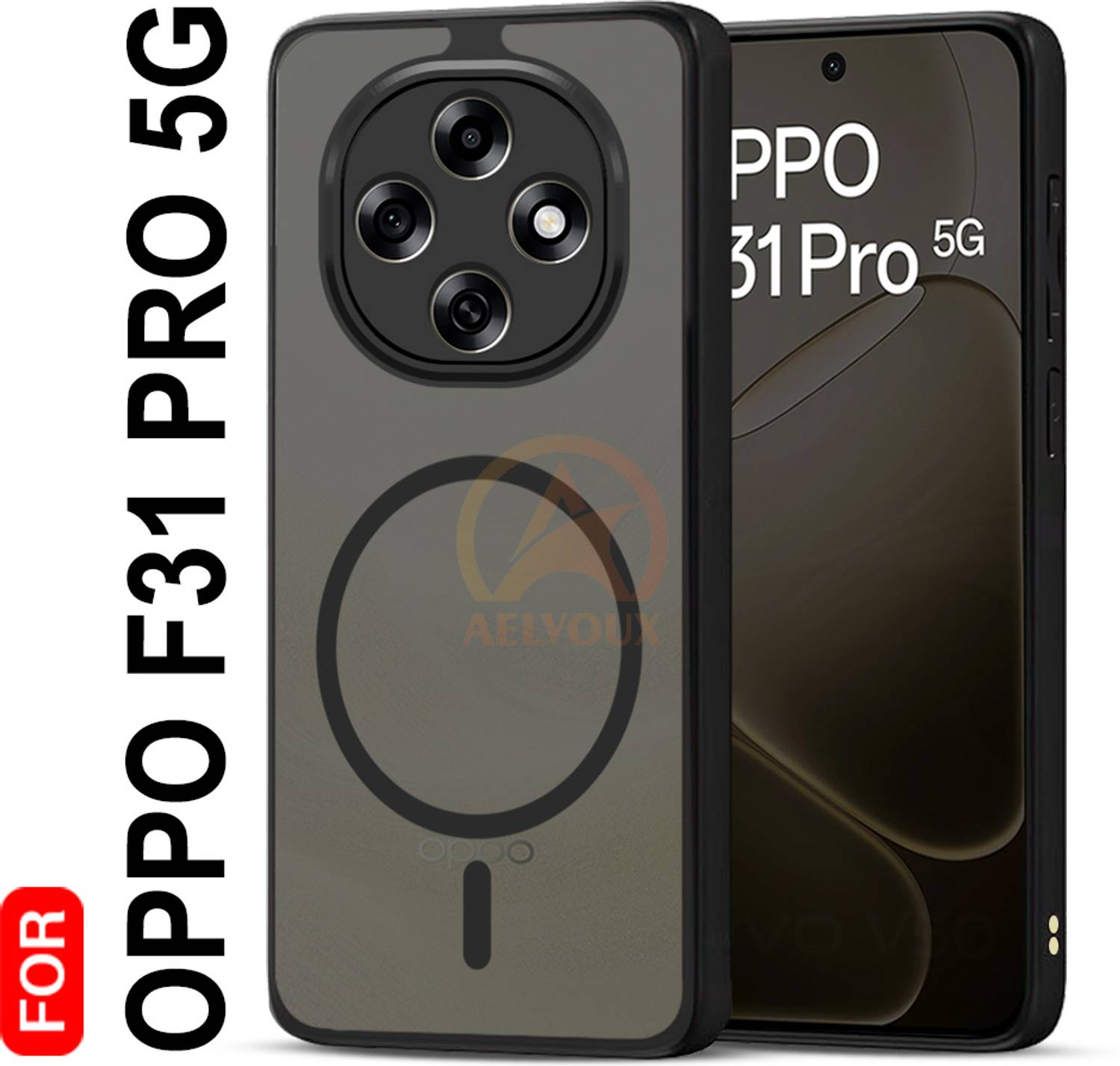 AelVouX Back Cover for Oppo F31 Pro 5G