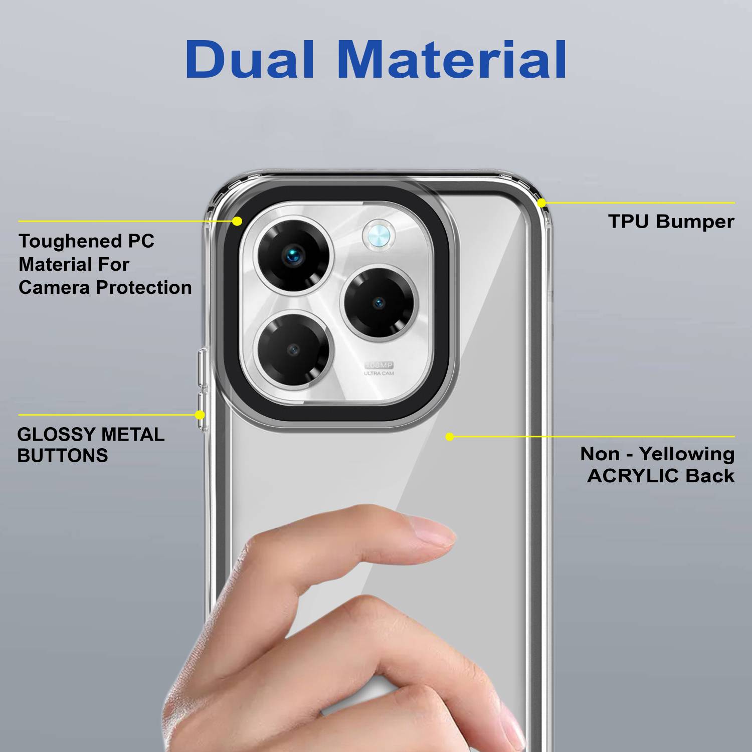 CaseRepublic Back Cover for Infinix Note 40X 5G - Image 5