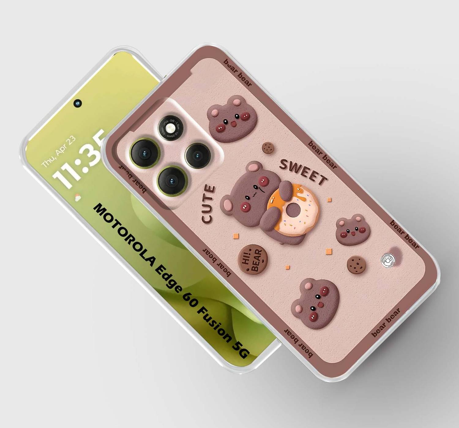 Artage Back Cover for MOTOROLA Edge 60 Fusion 5G