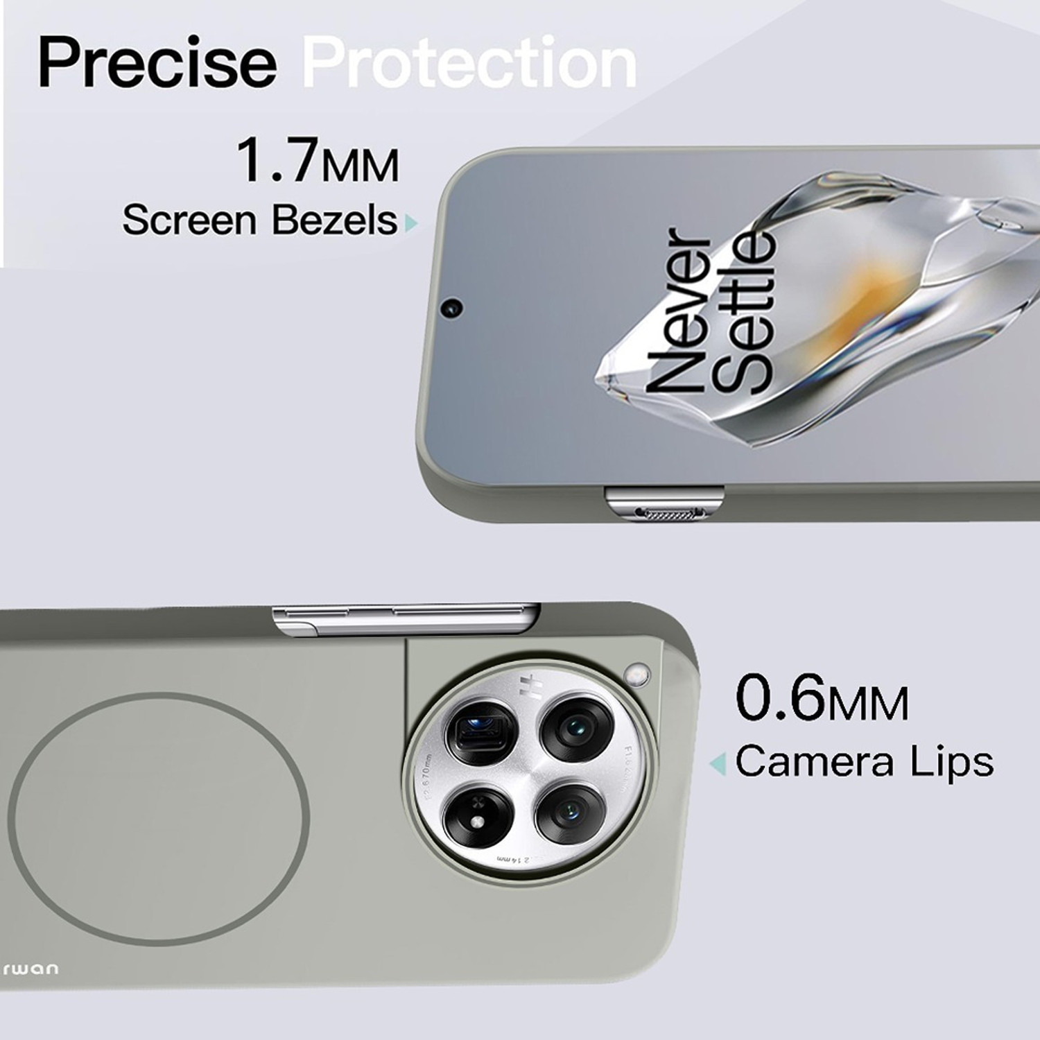 Image of KARWAN Back Cover for Oneplus 12R
