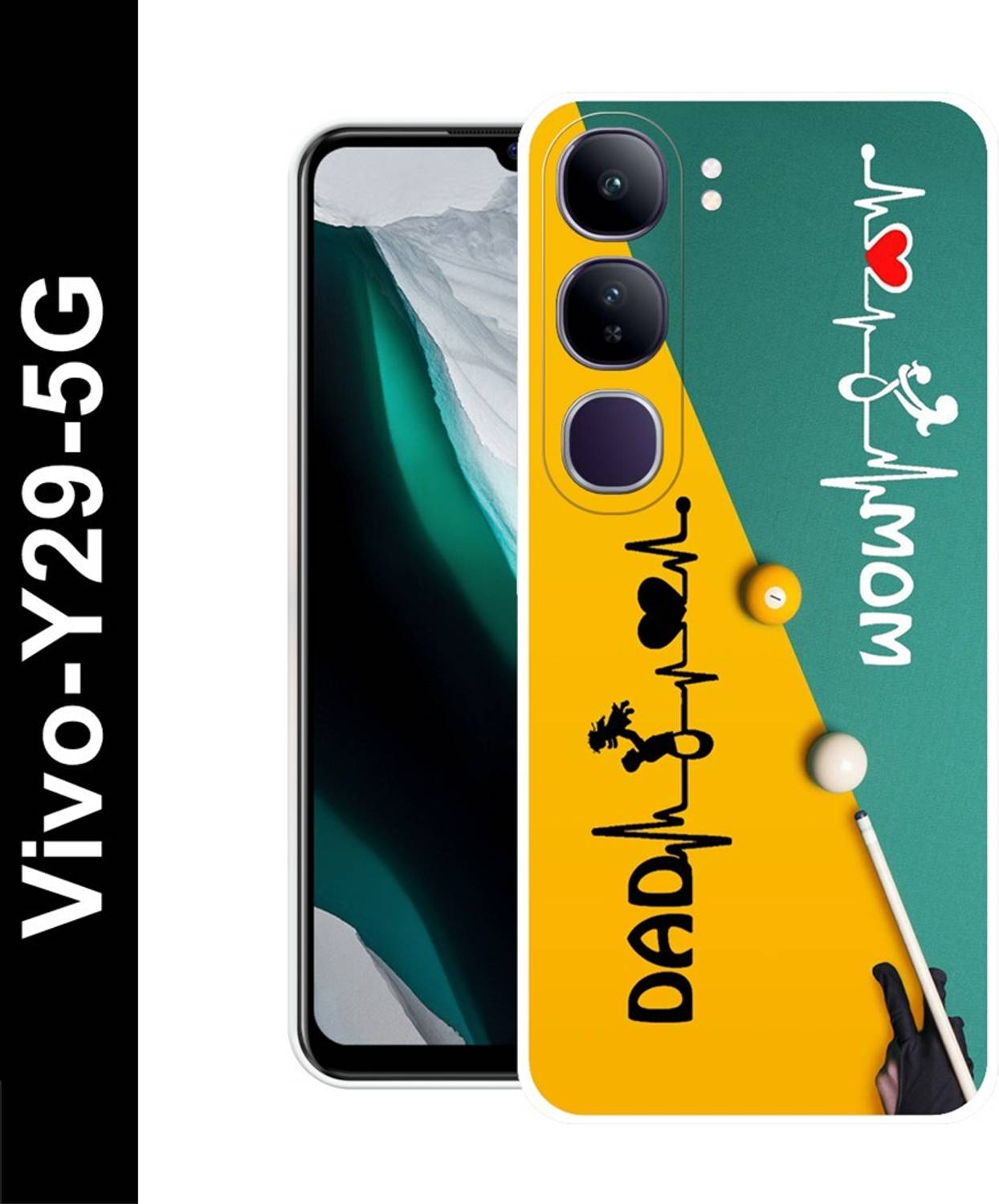 Ashini Back Cover for Vivo Y29 5G