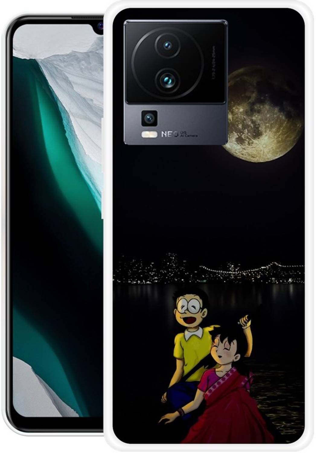 GRAFIQE Back Cover for IQOO Neo 7 Pro 5G SIZUKA, NOBITA, CARTOON