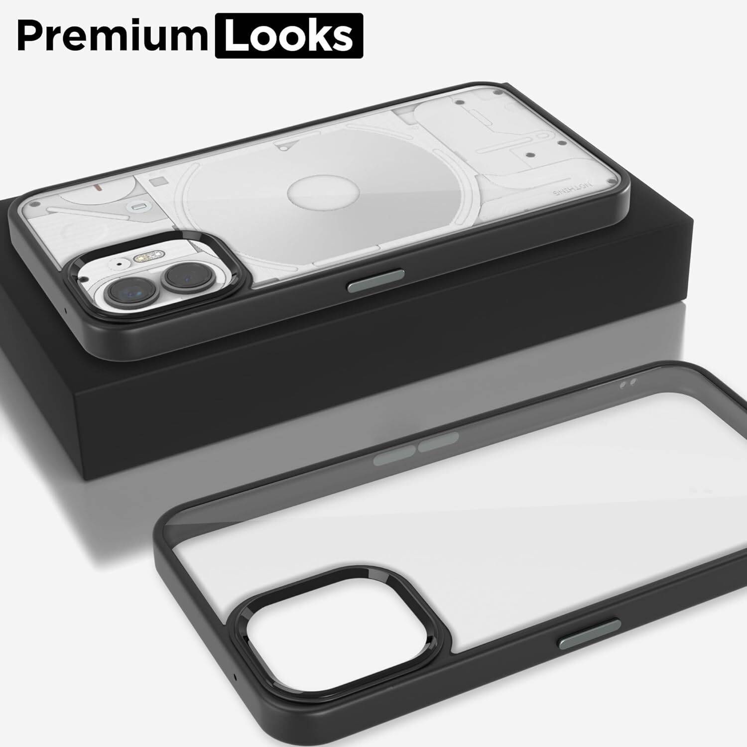 Pikkme Back Cover for Nothing Phone 2 Black - Image 5