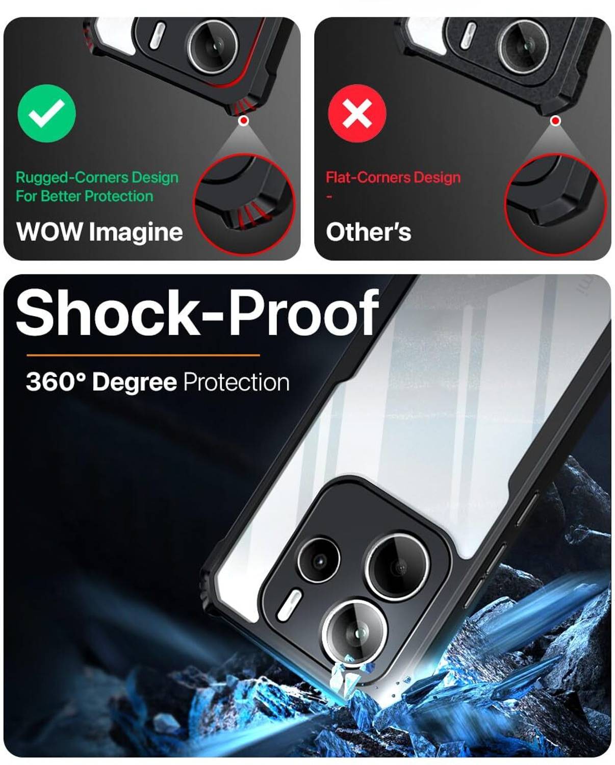 Foncase Back Cover for Redmi Note 14 - Image 4