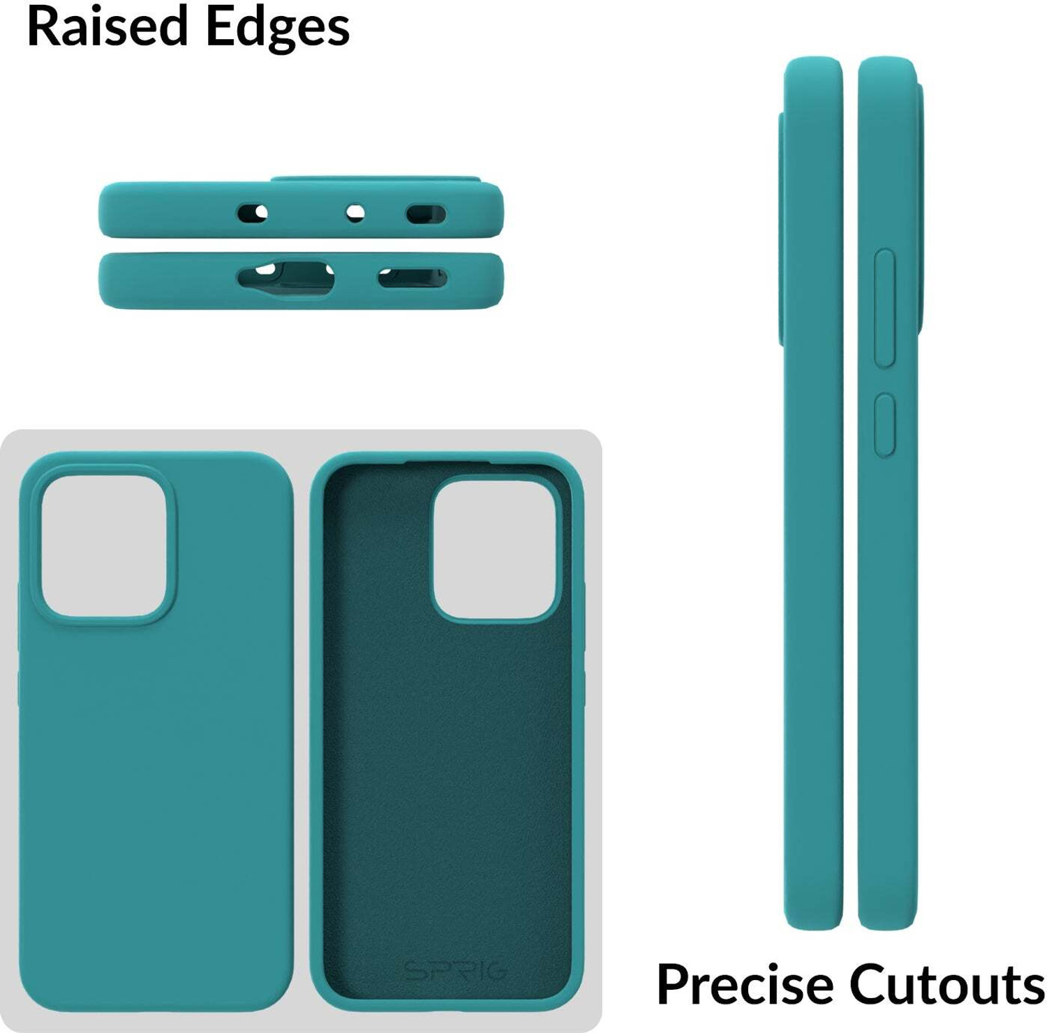 Image of Sprig Back Cover for OPPO Reno 14 Pro, OPPO RENO 14 PRO, oppo reno 14 pro (Blue, Microfiber Lining, Silicon, Pack of: 1)