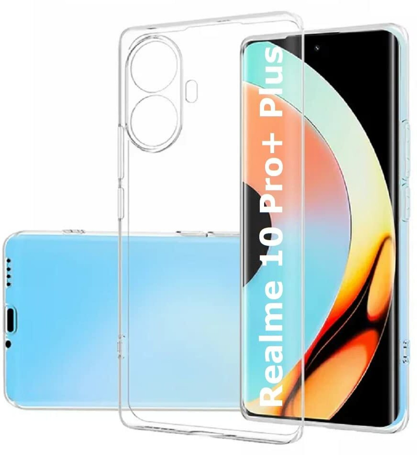 Image of Maxpro Back Cover for Realme 10 Pro Plus 5G