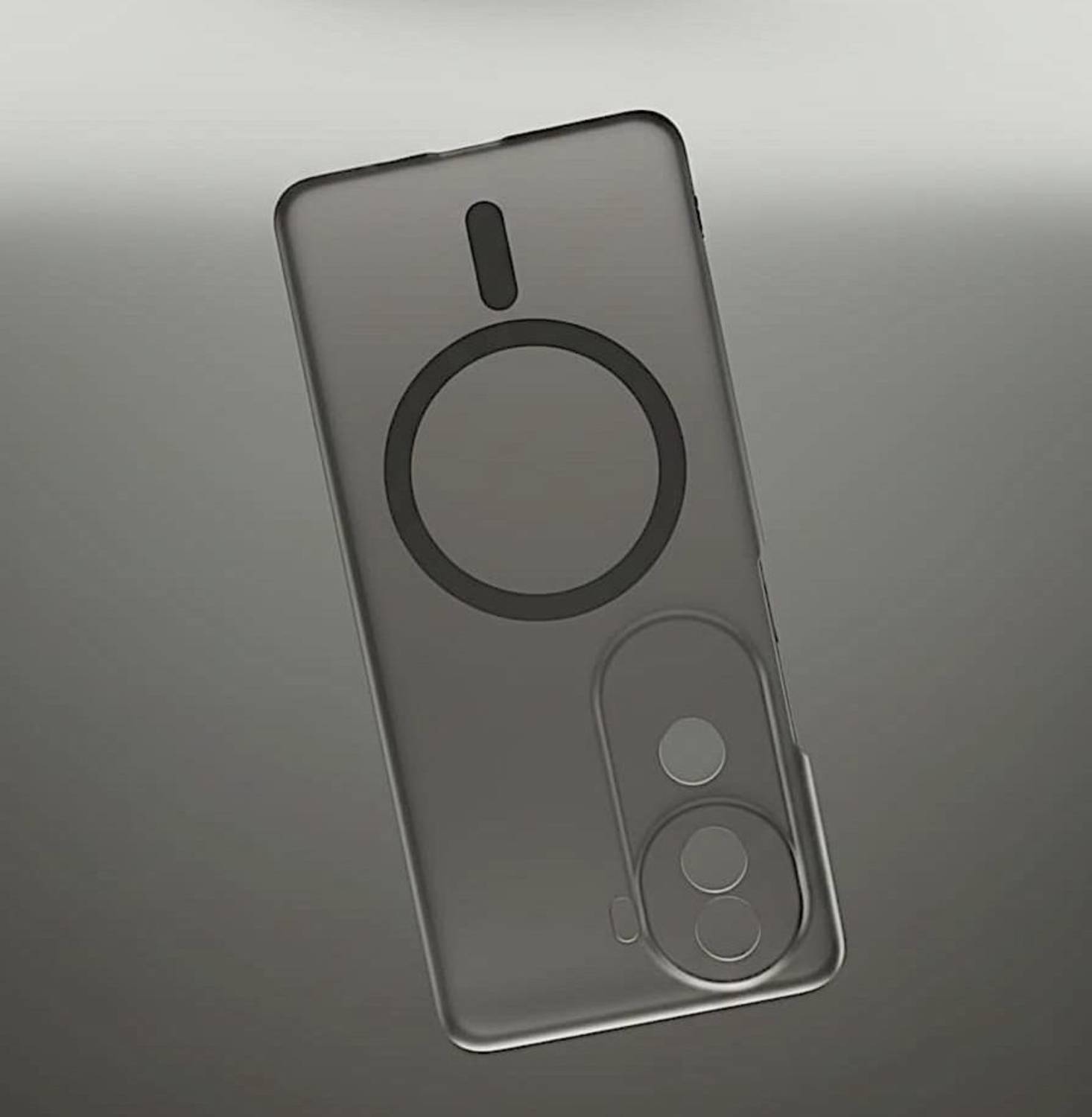 A3sprime Back Cover for vivo V40e 5G Black - Image 2