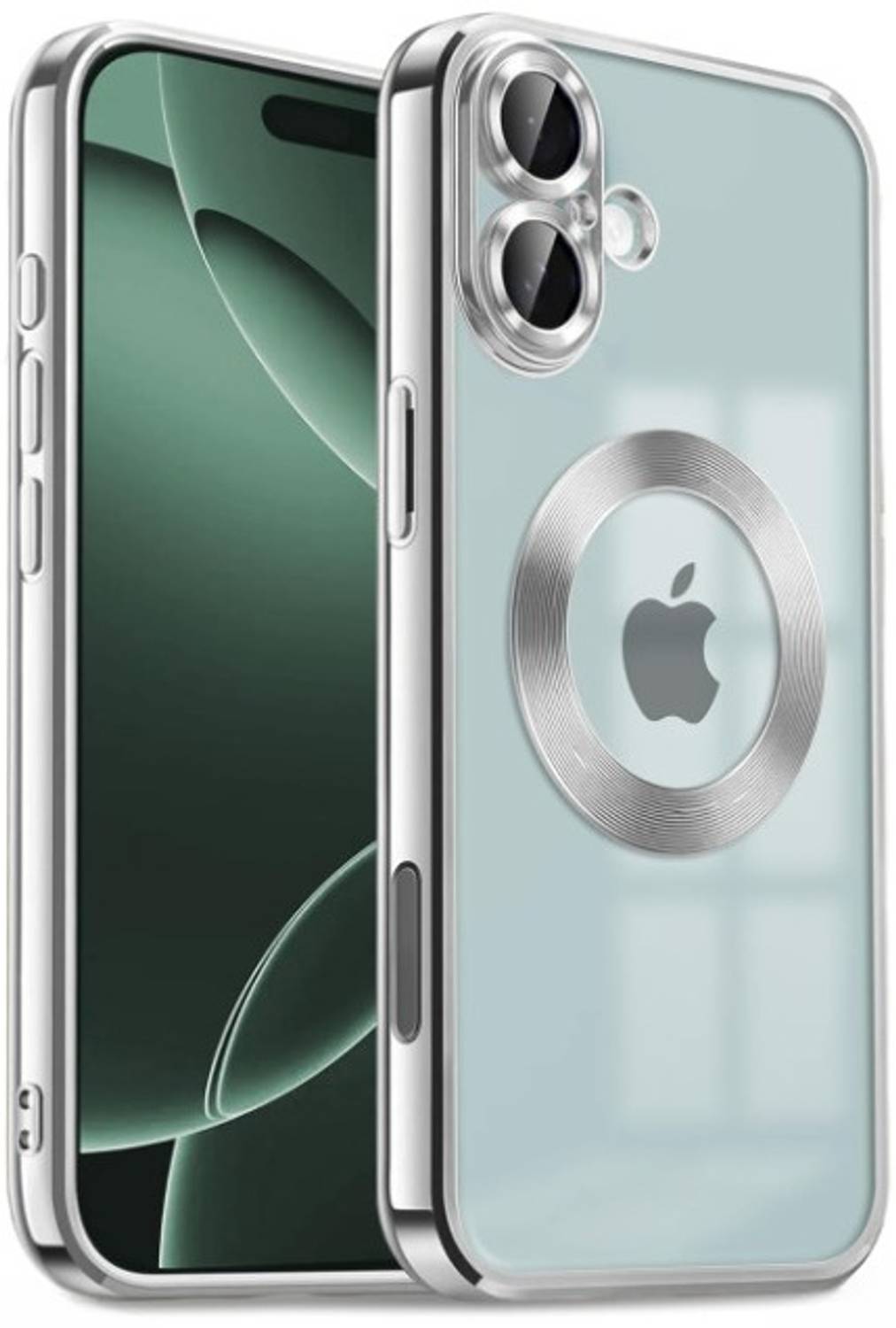 A3sprime Back Cover for Apple iPhone 16 Plus, |Soft Silicon with Drop Protective Camera Lens Protector Case|