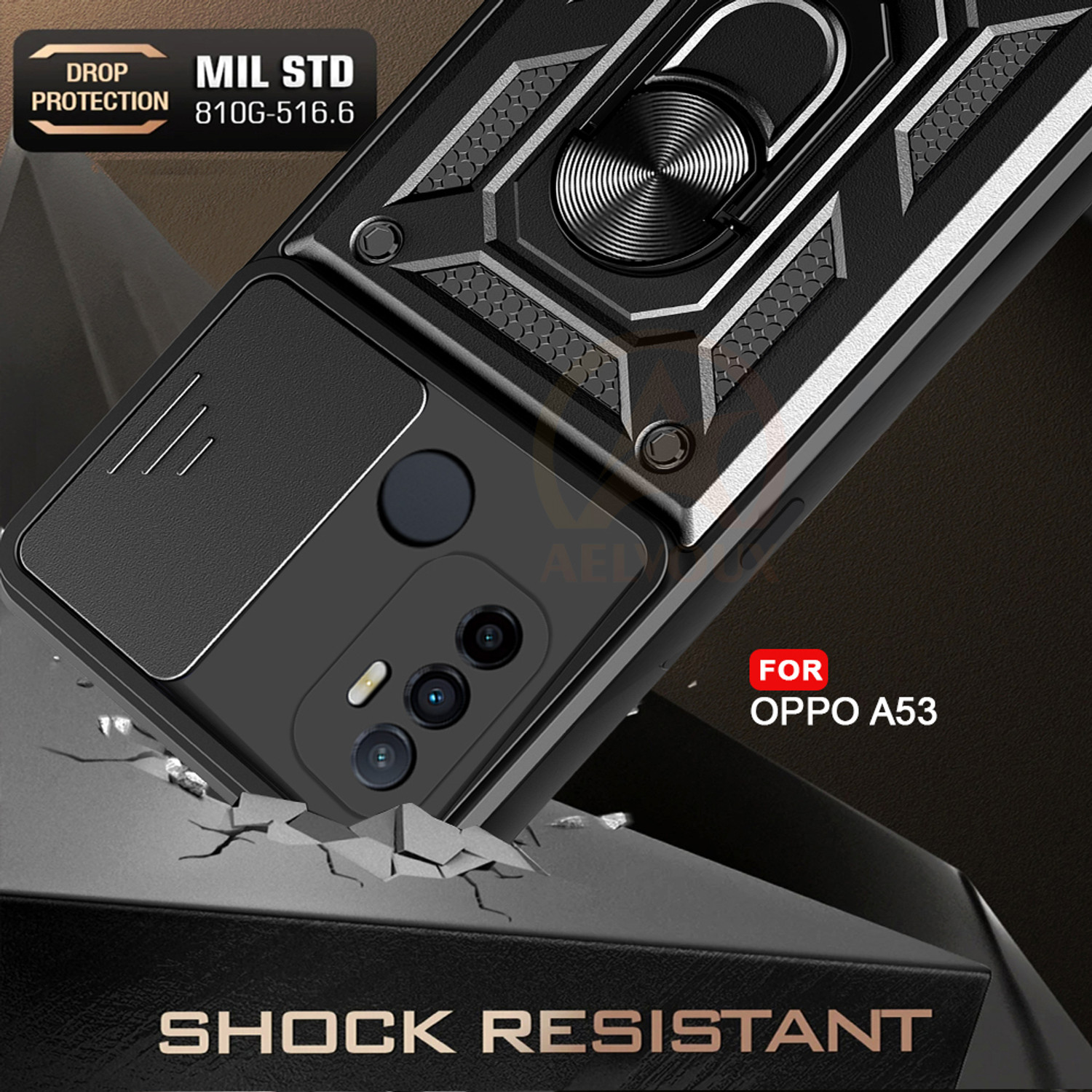 Image of AelVouX Back Cover for Oppo A53