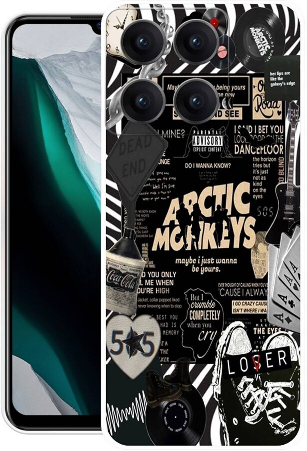 XLIQ Back Cover for Motorola Edge 60 Fusion 5G