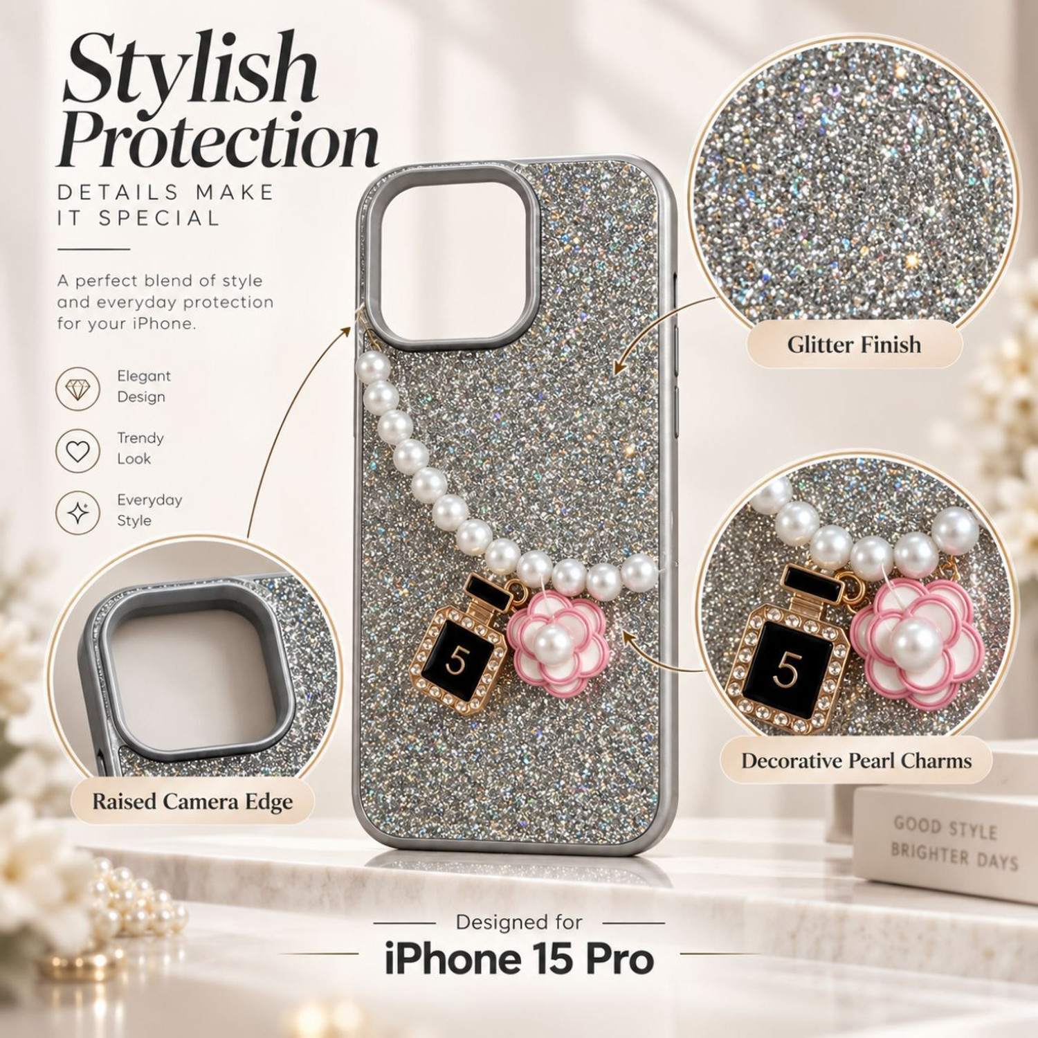 Image of shree divya Back Cover for Iphone 15 Pro