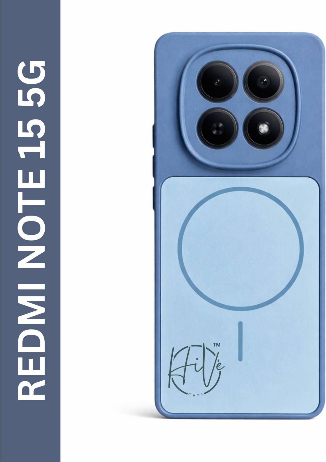 Hive Back Cover for Redmi Note 15 5G Blue - Image 1