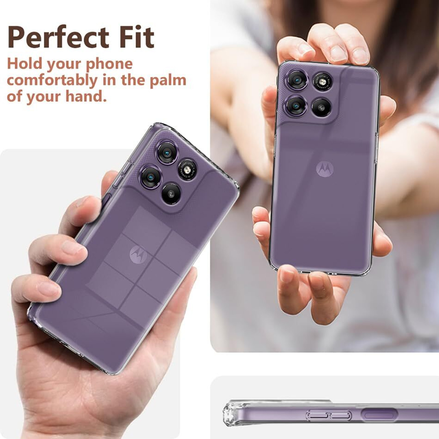Image of Hamz Back Cover for Motorola G57 Power 5G