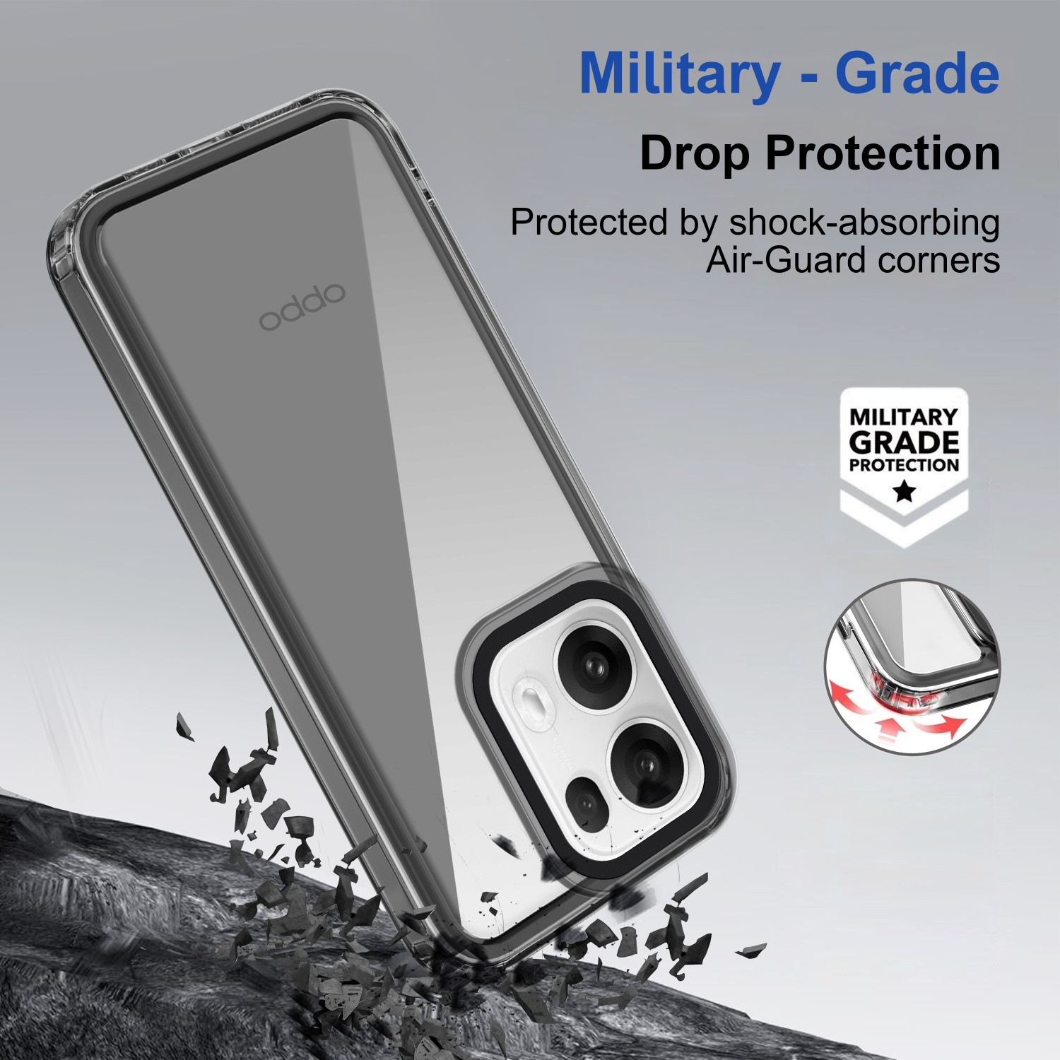 Image of GLOBAL NOMAD Back Cover for OPPO Reno 13 Pro 5G