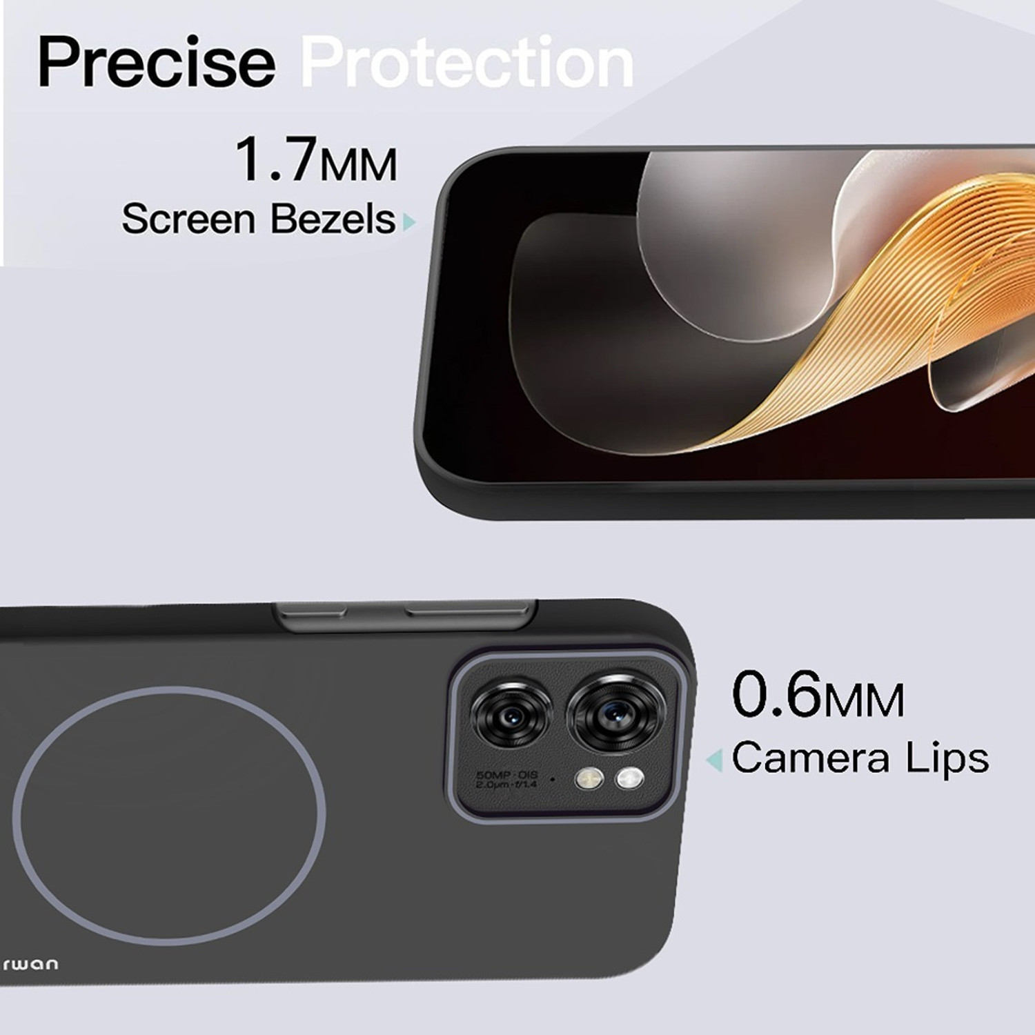 Image of KARWAN Back Cover for Moto Edge 40