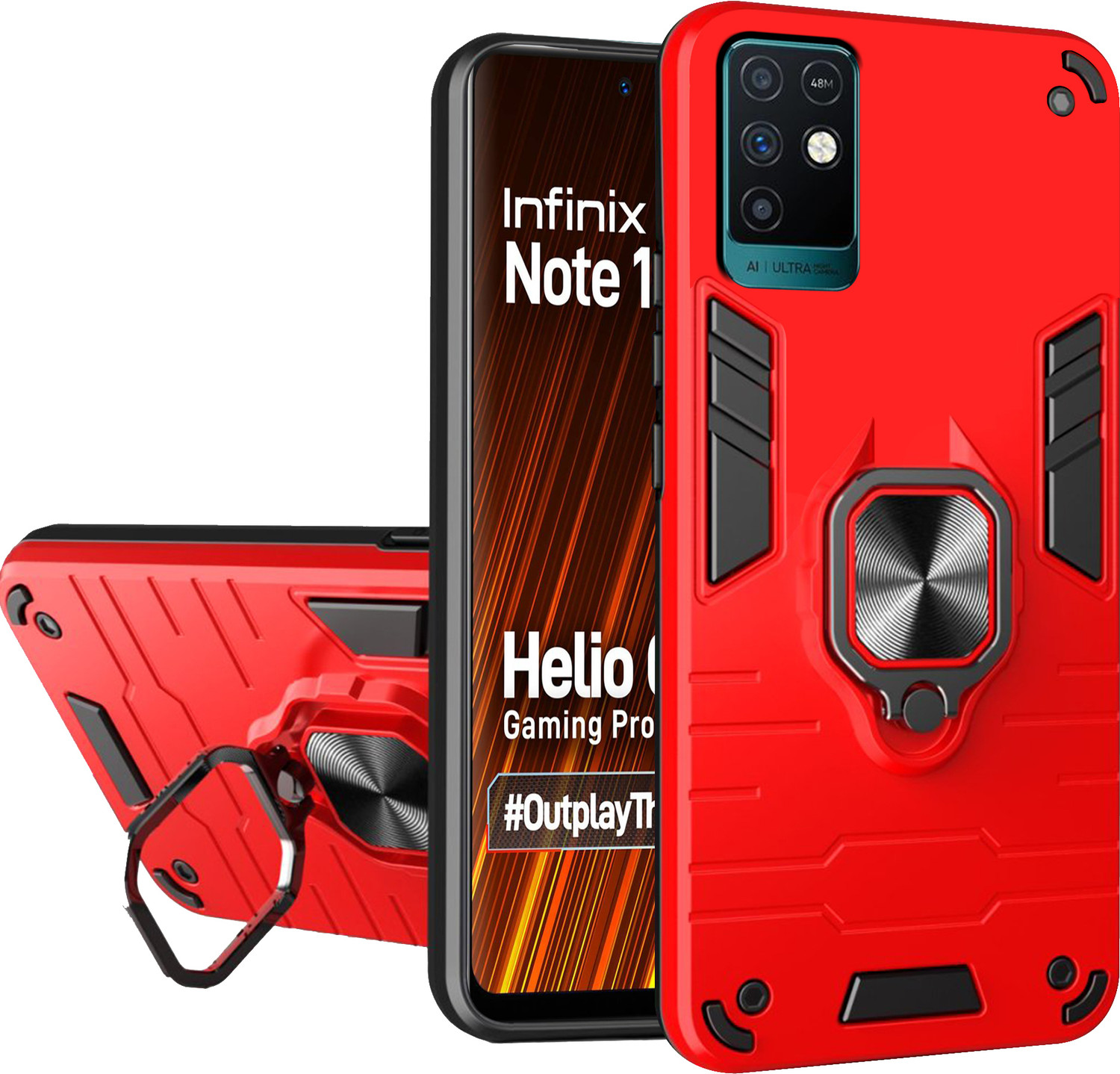 Image of SMARTPOCKET Back Cover for Infinix Note 10