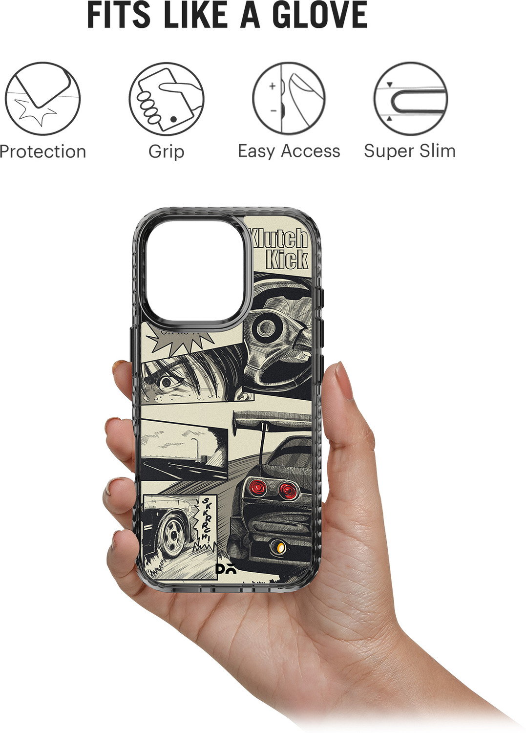Image of DailyObjects Back Cover for iPhone 16 Pro Max
