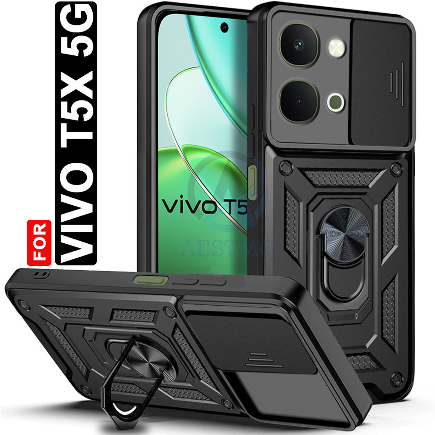 Image of AESTMO Back Cover for Vivo T5X 5G