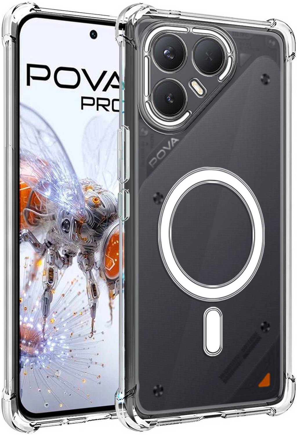 Plus Back Cover for Tecno Pova 7 Pro 5G - Image 1
