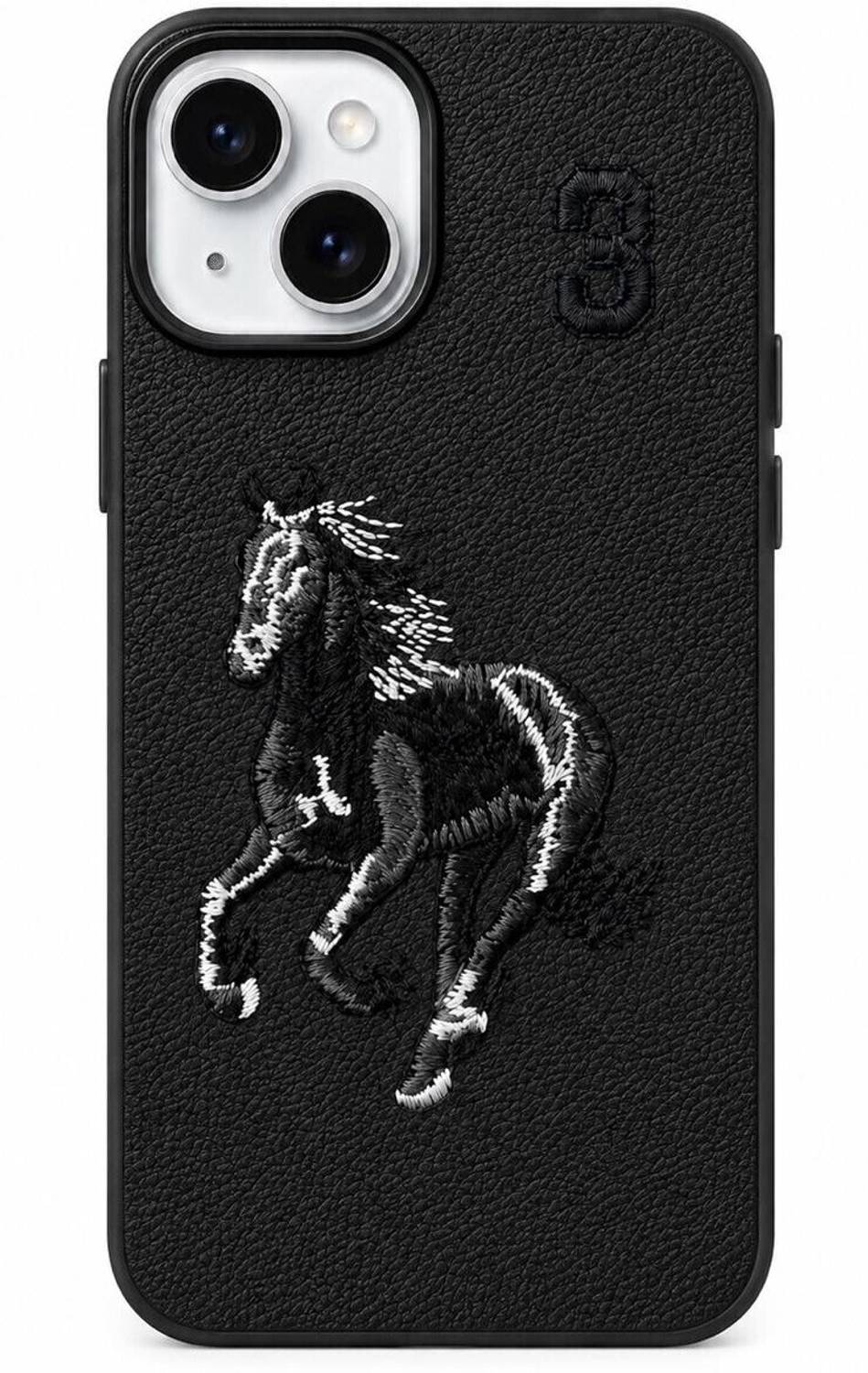 Hoccroxx Back Cover for iPhone 13, PU Leather