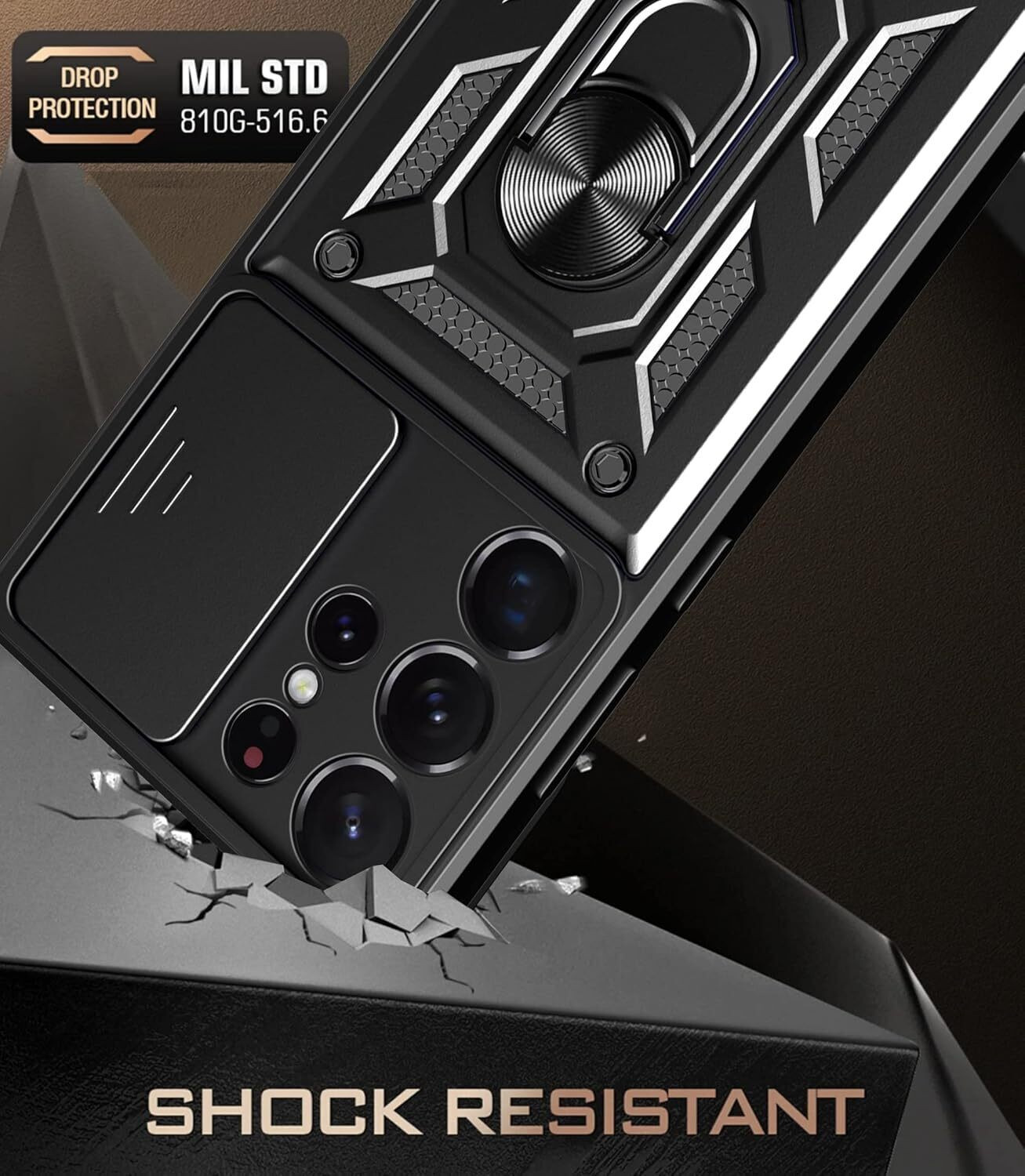 Image of Casener Back Cover for Samsung Galaxy S22 Ultra