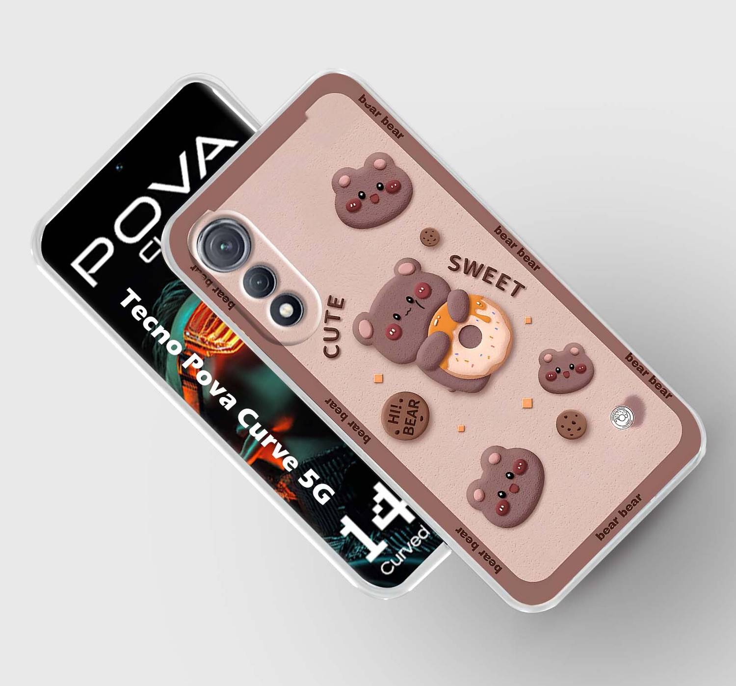 Artage Back Cover for Tecno Pova Curve 5G