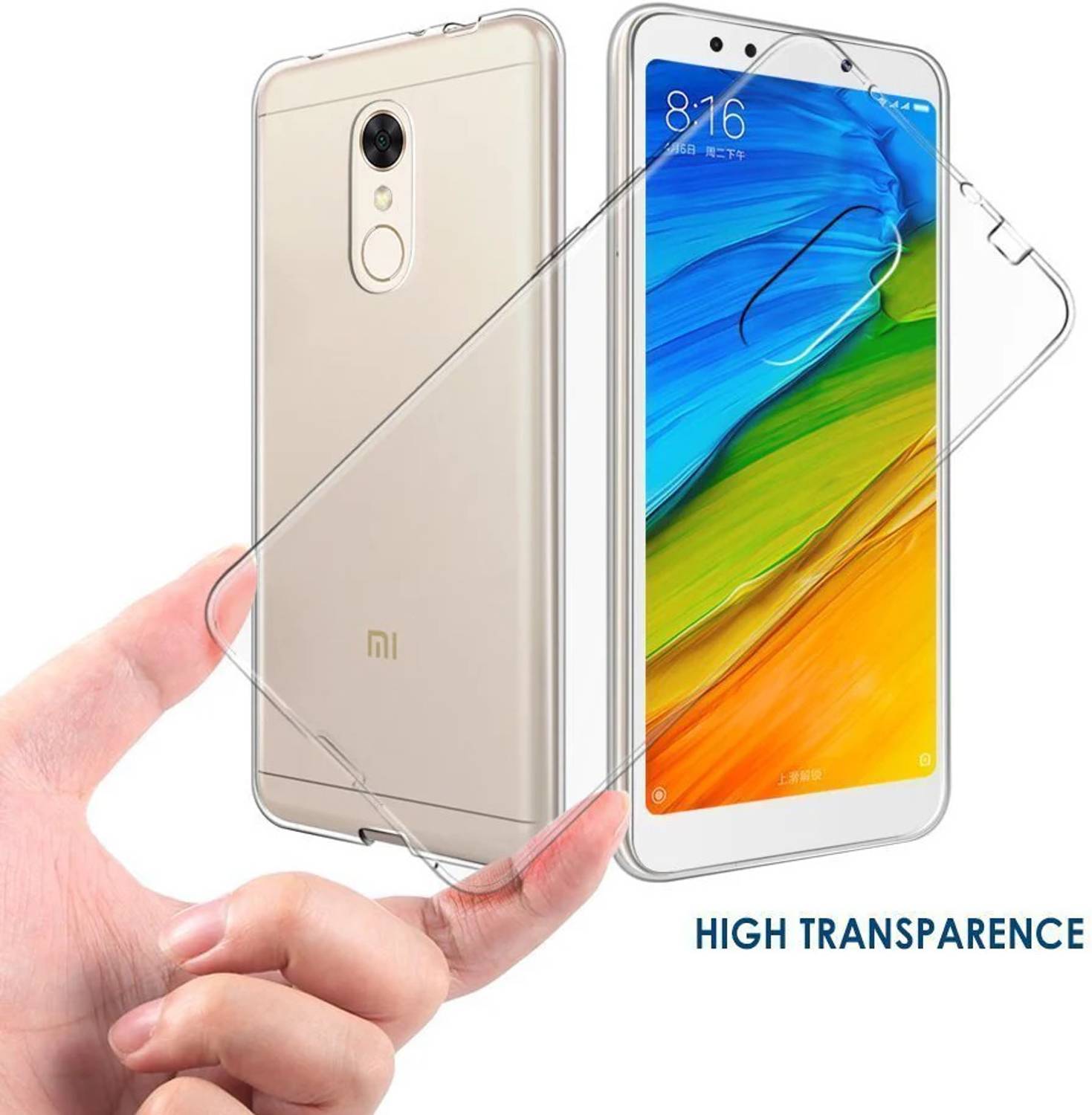 Auria Back Cover for Mi Redmi 5 - Image 2