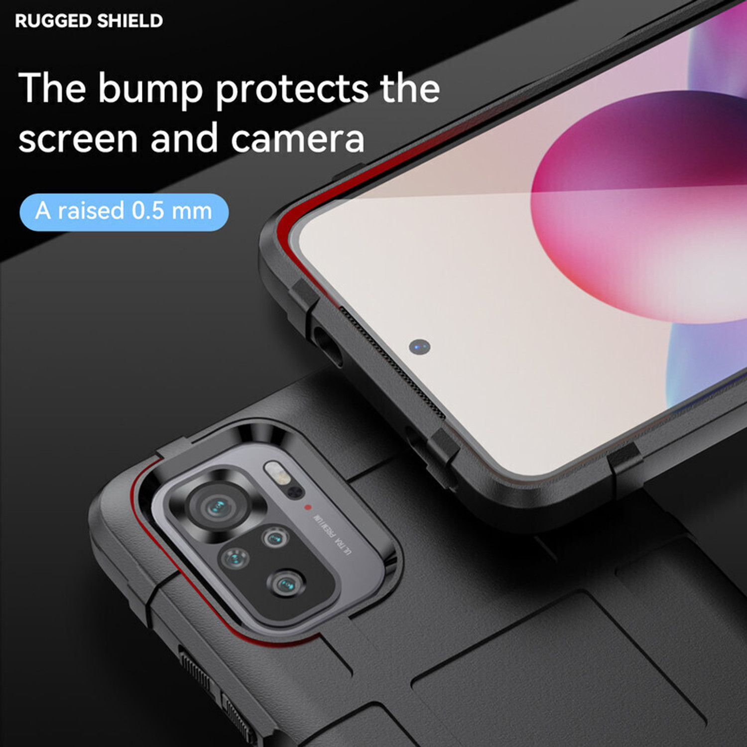 Image of Cover Alive Back Cover for Mi Redmi Note 10