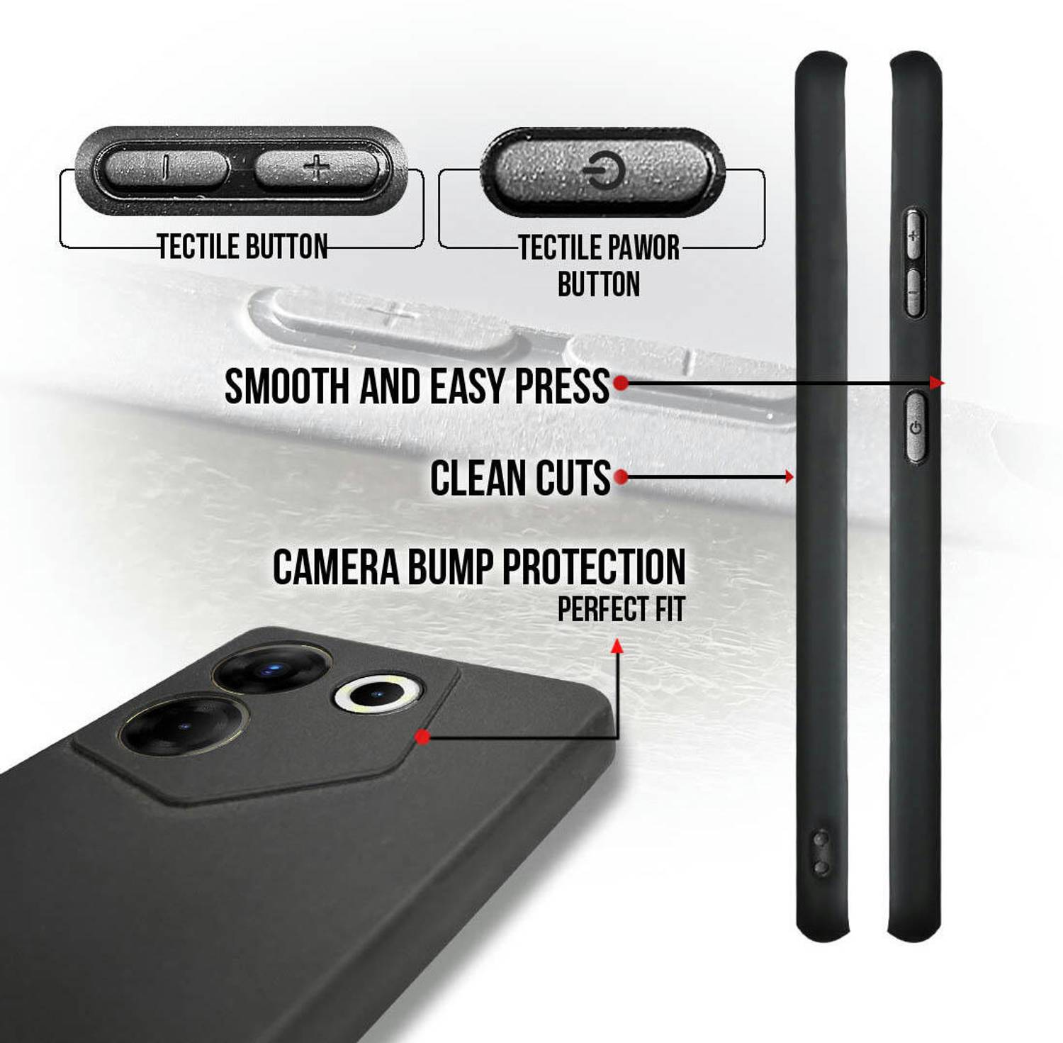 NG CREATION Back Cover for Tecno Camon 20 5G - Image 3
