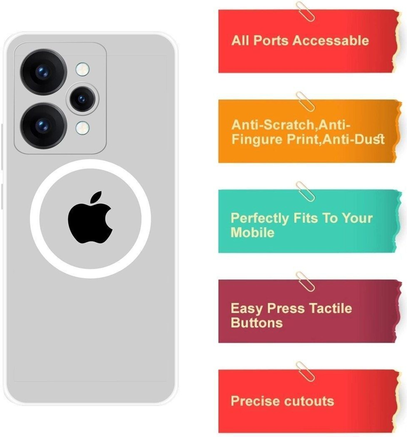 Image of Himasans Back Cover for Realme 15 5g