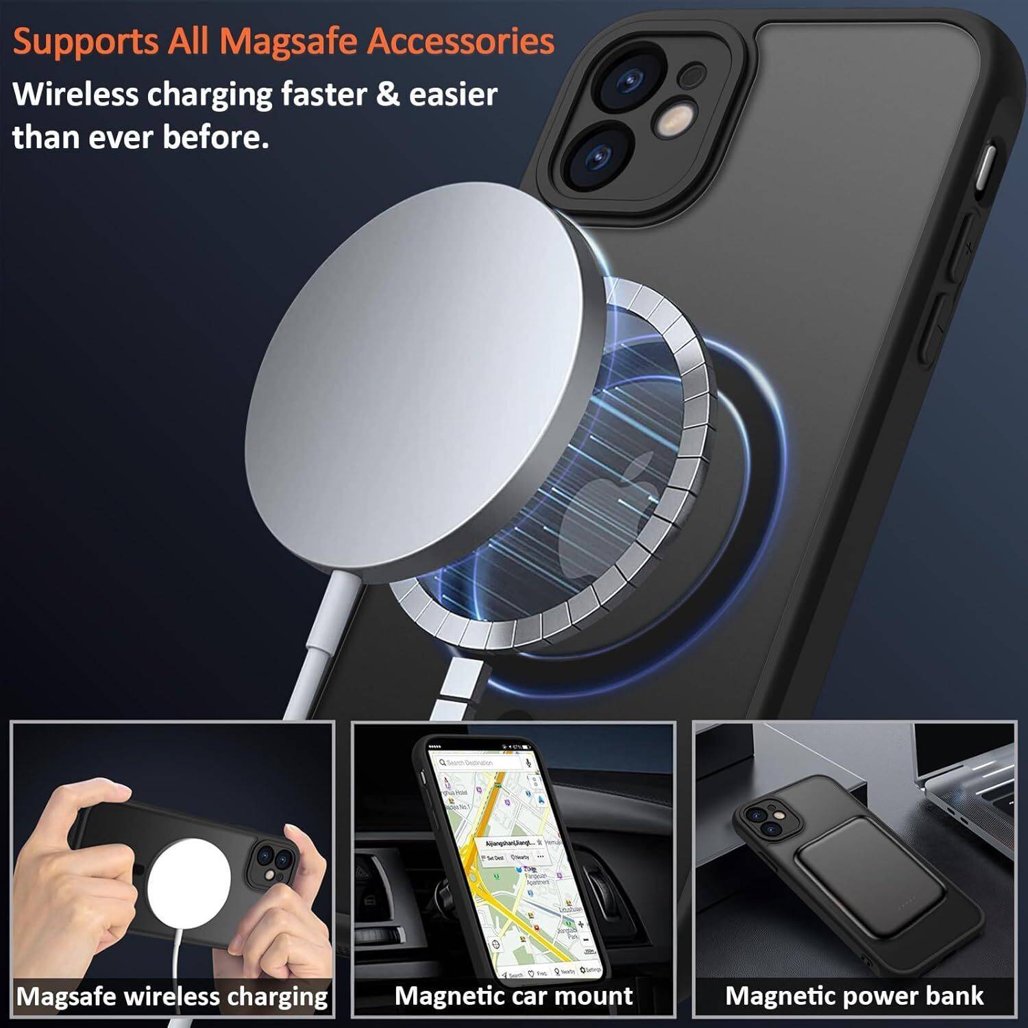 Doubledicestore iPhone 11 Back Cover Black - Image 3