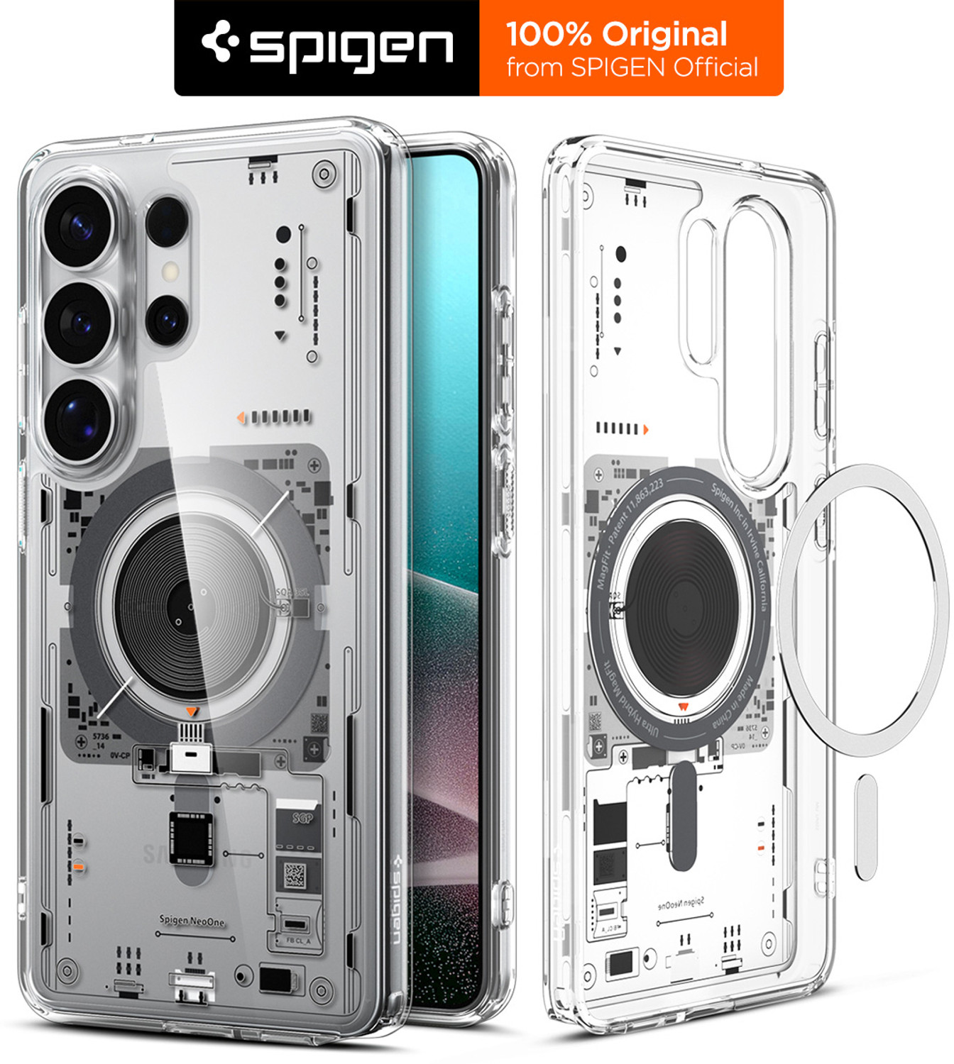 Image of Spigen Ultra Hybrid MagFit Back Cover for Samsung Galaxy S26 Ultra 5G
