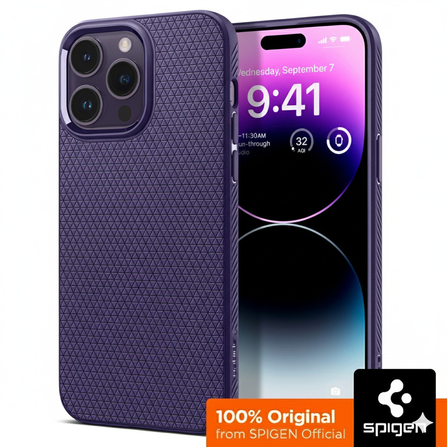 Image of Spigen Liquid Air Back Cover for Apple iPhone 14 Pro Max