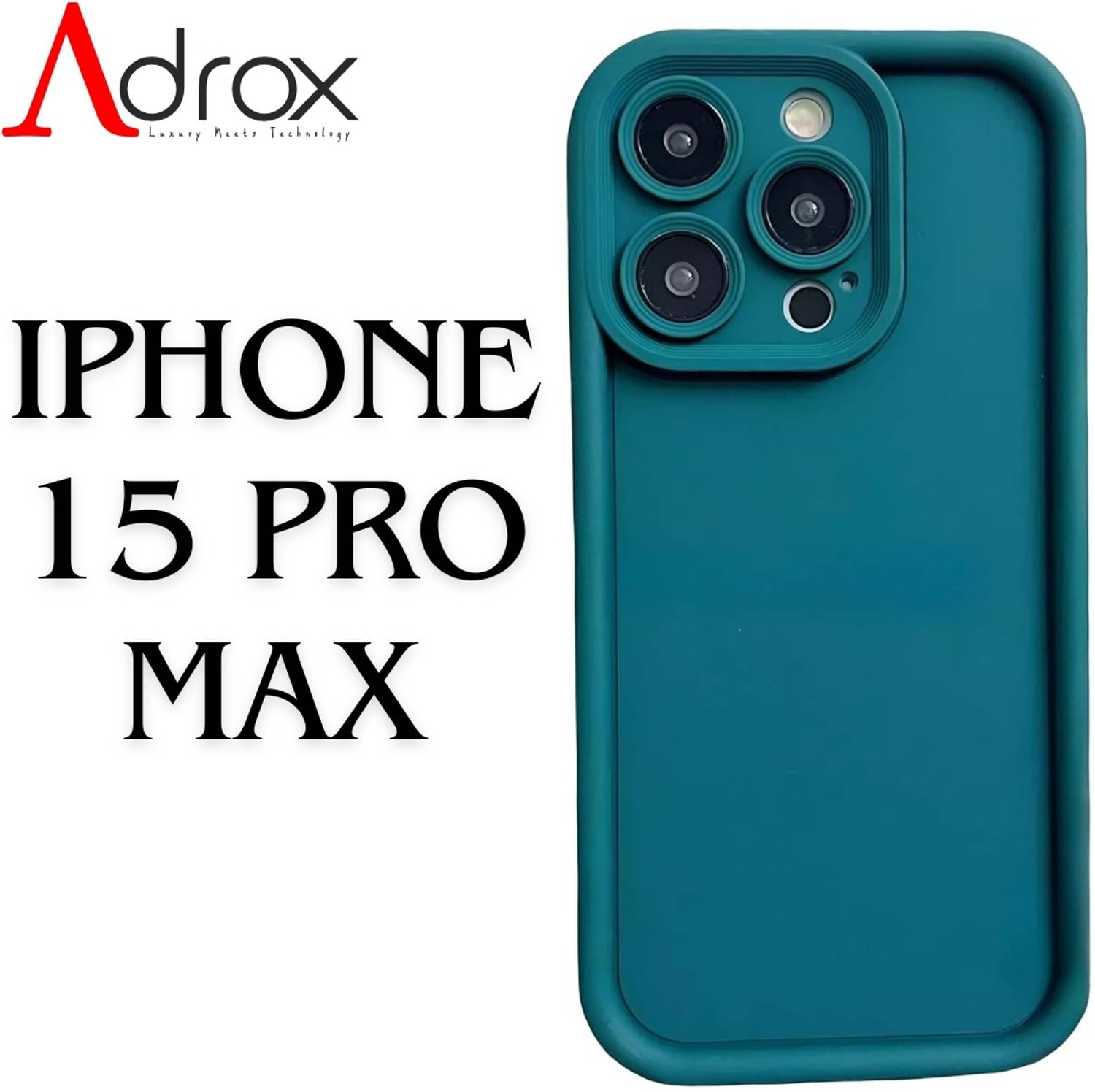 adrox Back Cover for iPhone 15 Pro Max
