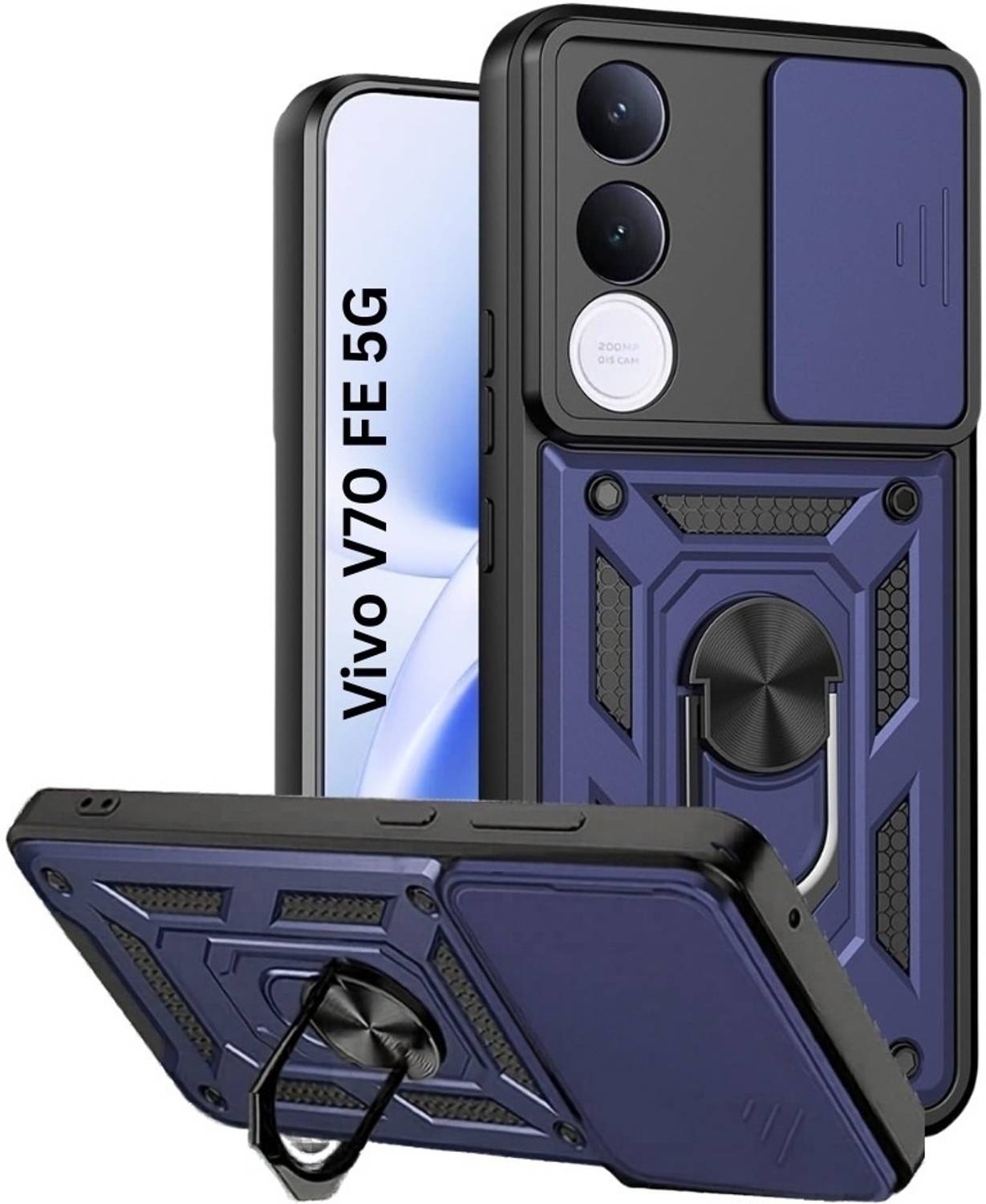Fablue Back Cover for Vivo V70 FE 5G