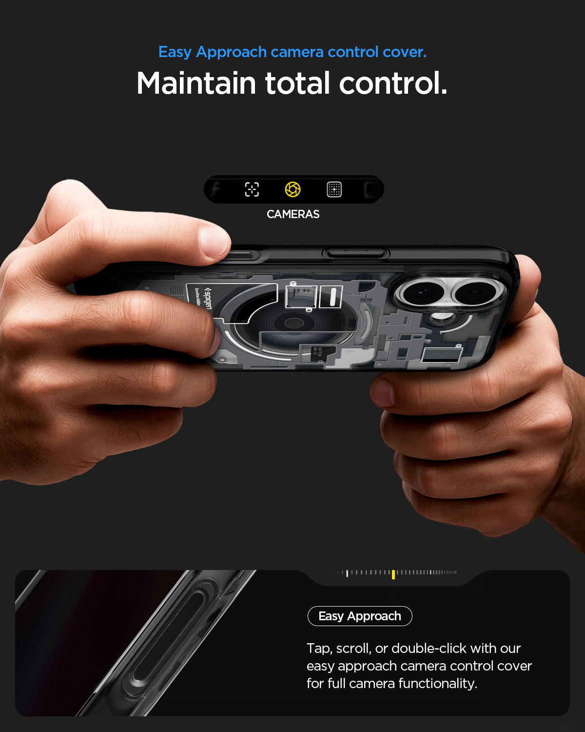 Image of Spigen Ultra Hybrid MagFit Back Cover for iPhone 17