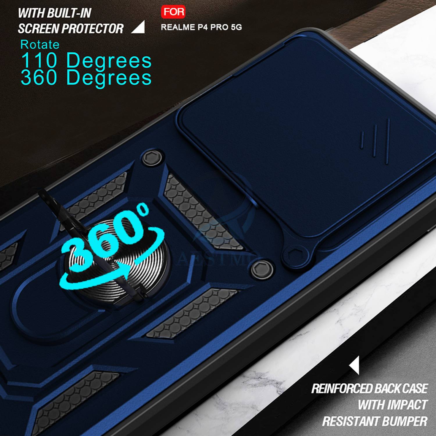 AESTMO Back Cover for Realme P4 Pro 5G - Image 3