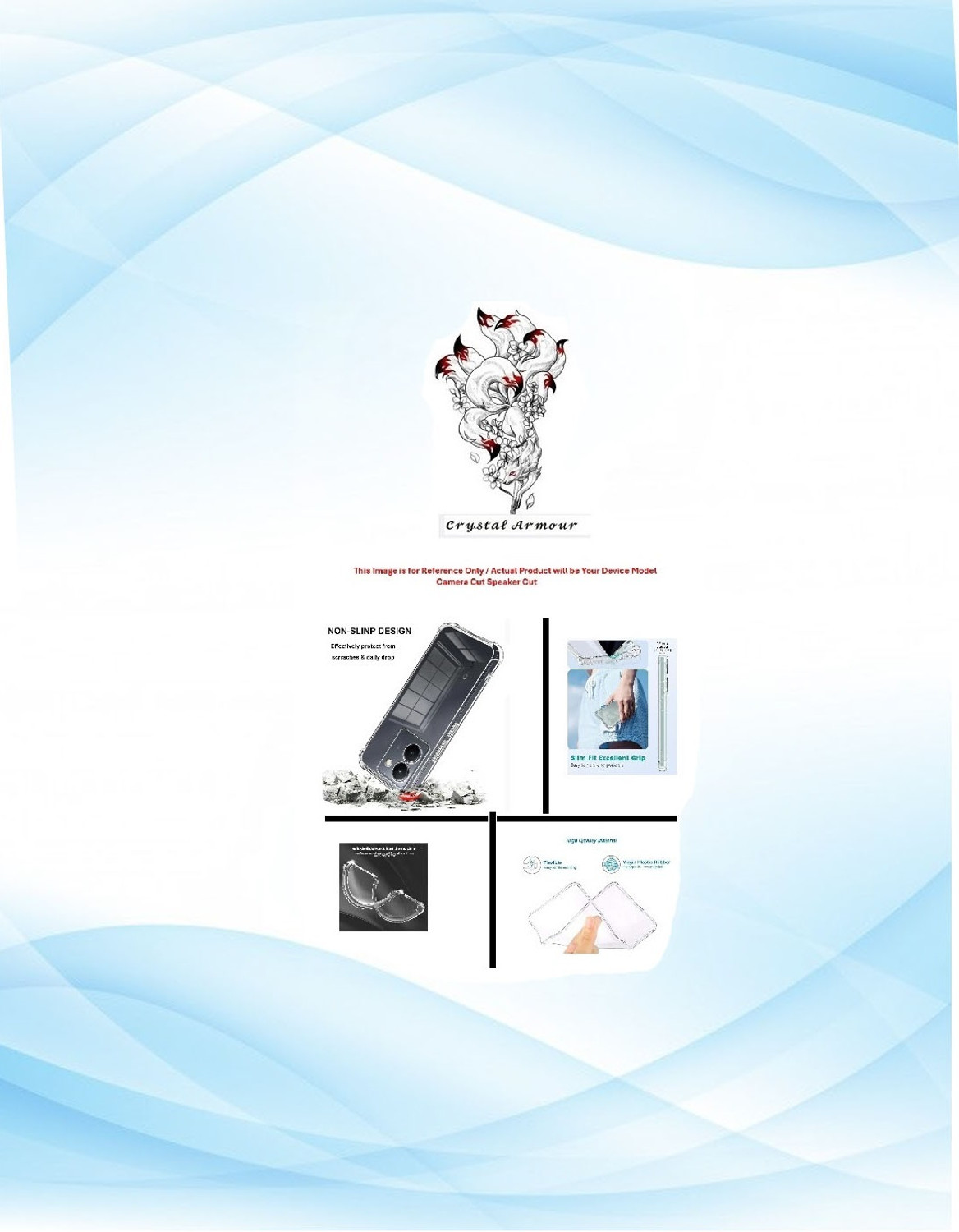 Image of Crystal Armour Back Cover for Realme Narzo 70 Pro 5G