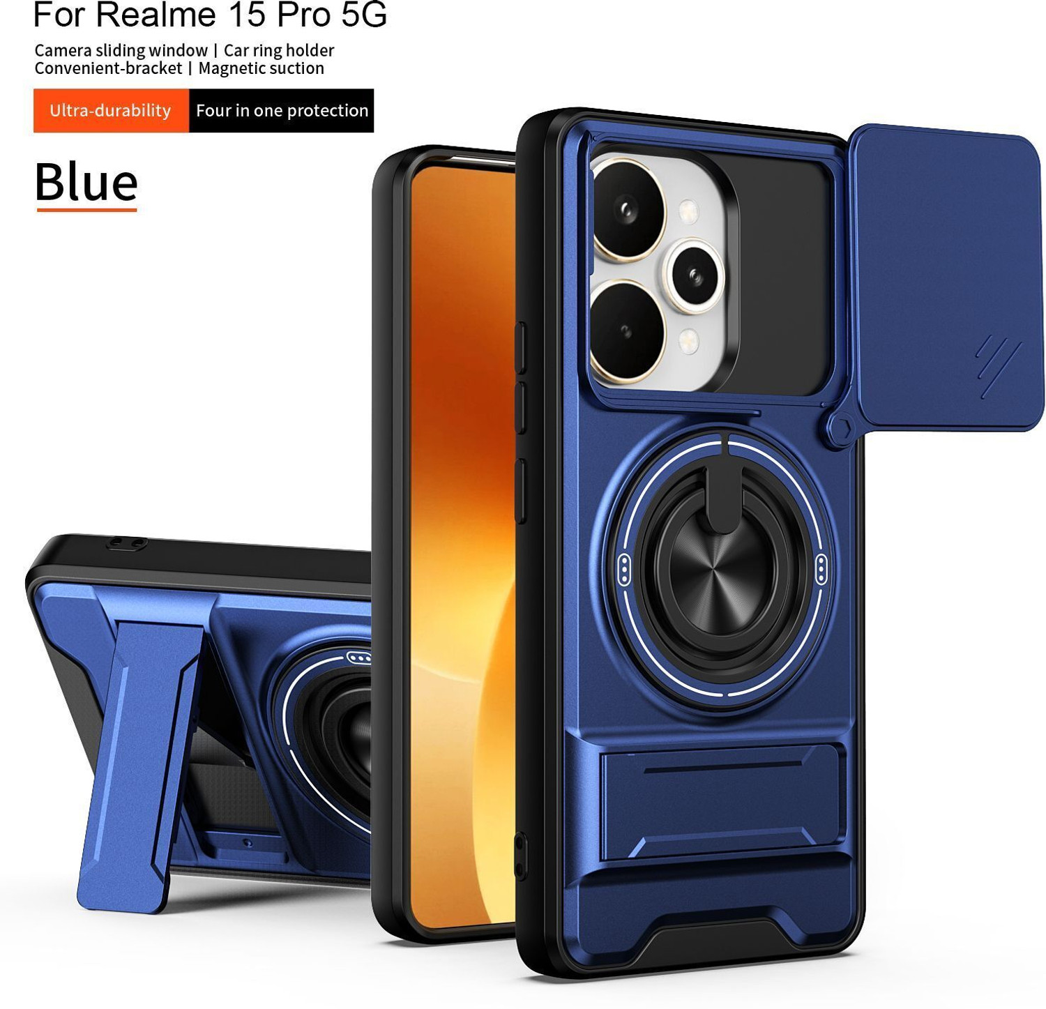 Image of YUWOO Back Cover for Realme 15 Pro 5G
