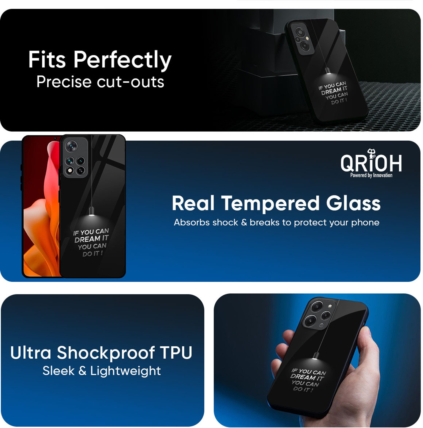 Image of QRIOH Back Cover for Mi 11X