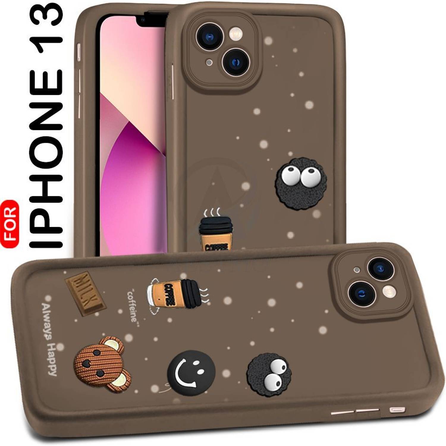 AESTMO Back Cover for Apple iPhone 13